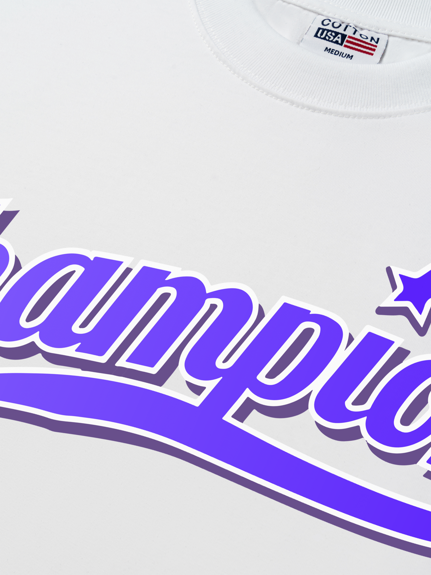 Áo Thun Relaxed Fit Champions Retro Star