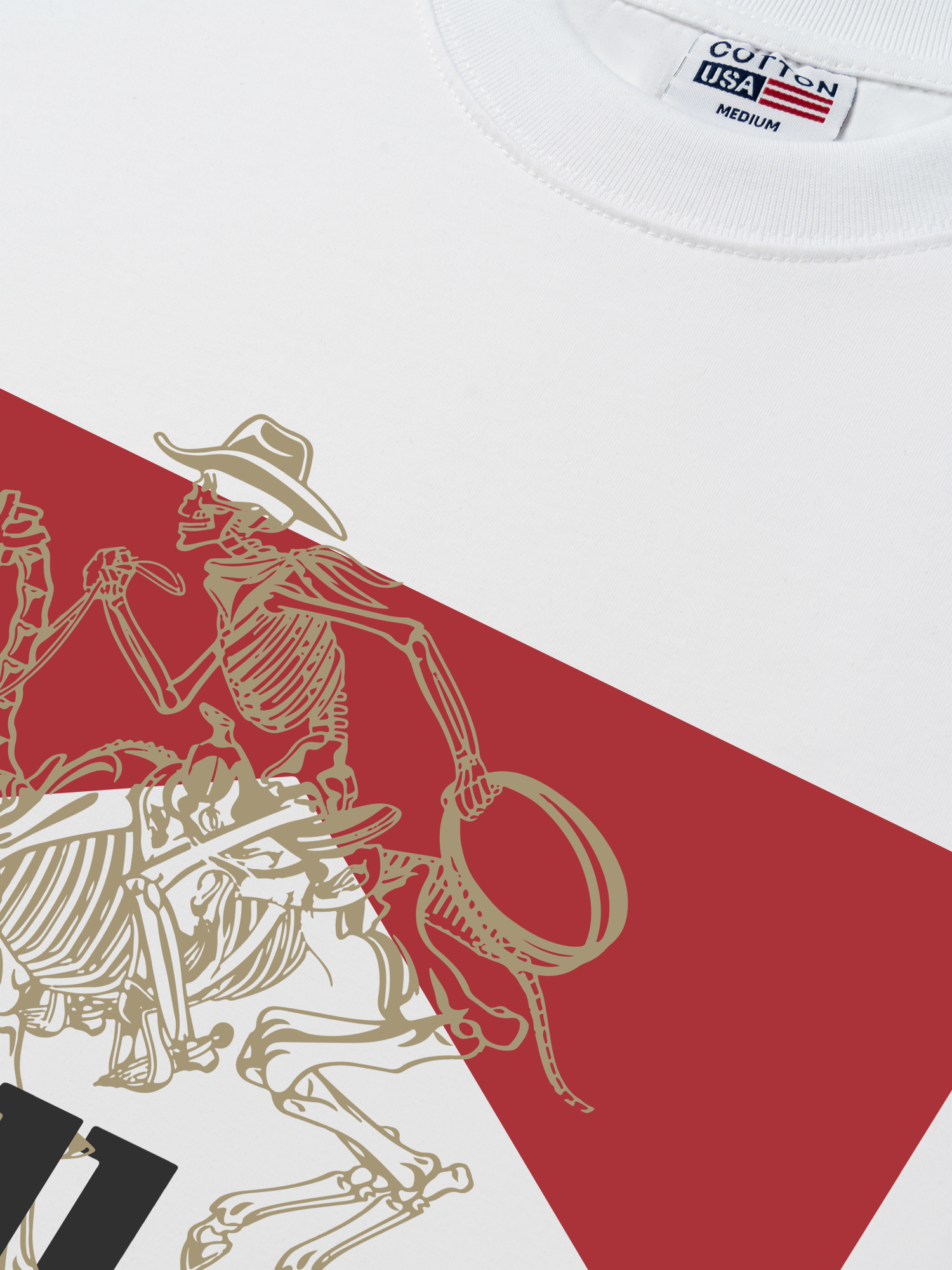 Áo Thun Relaxed Fit Marlboro Sketeton Killer