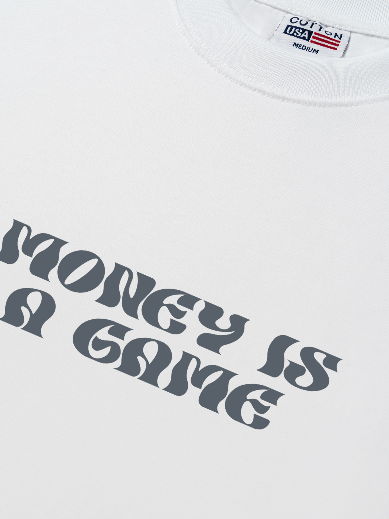 Áo Thun Relaxed Fit Money Is A Game