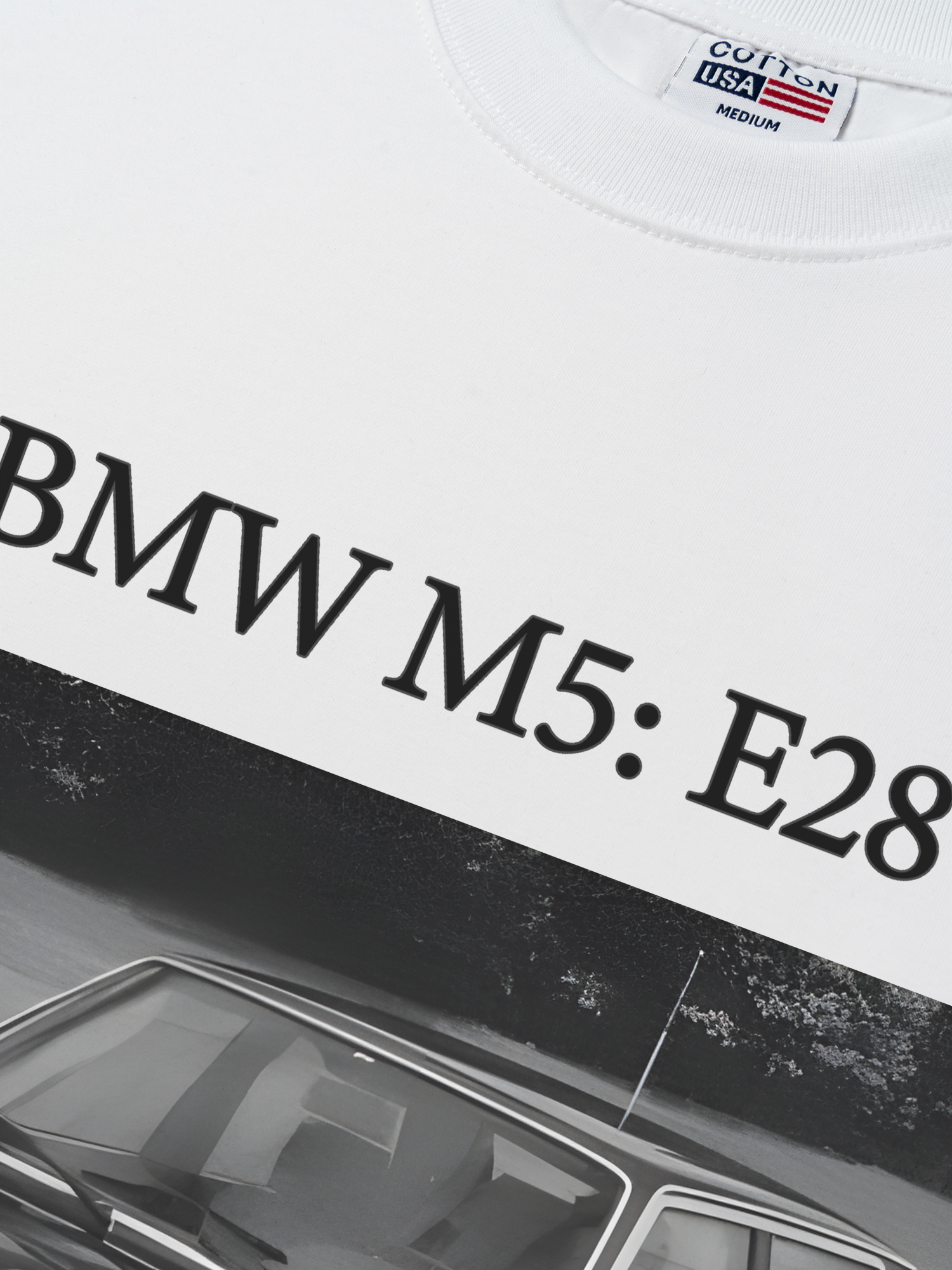 Áo Thun Relaxed Fit BMW M5 E28