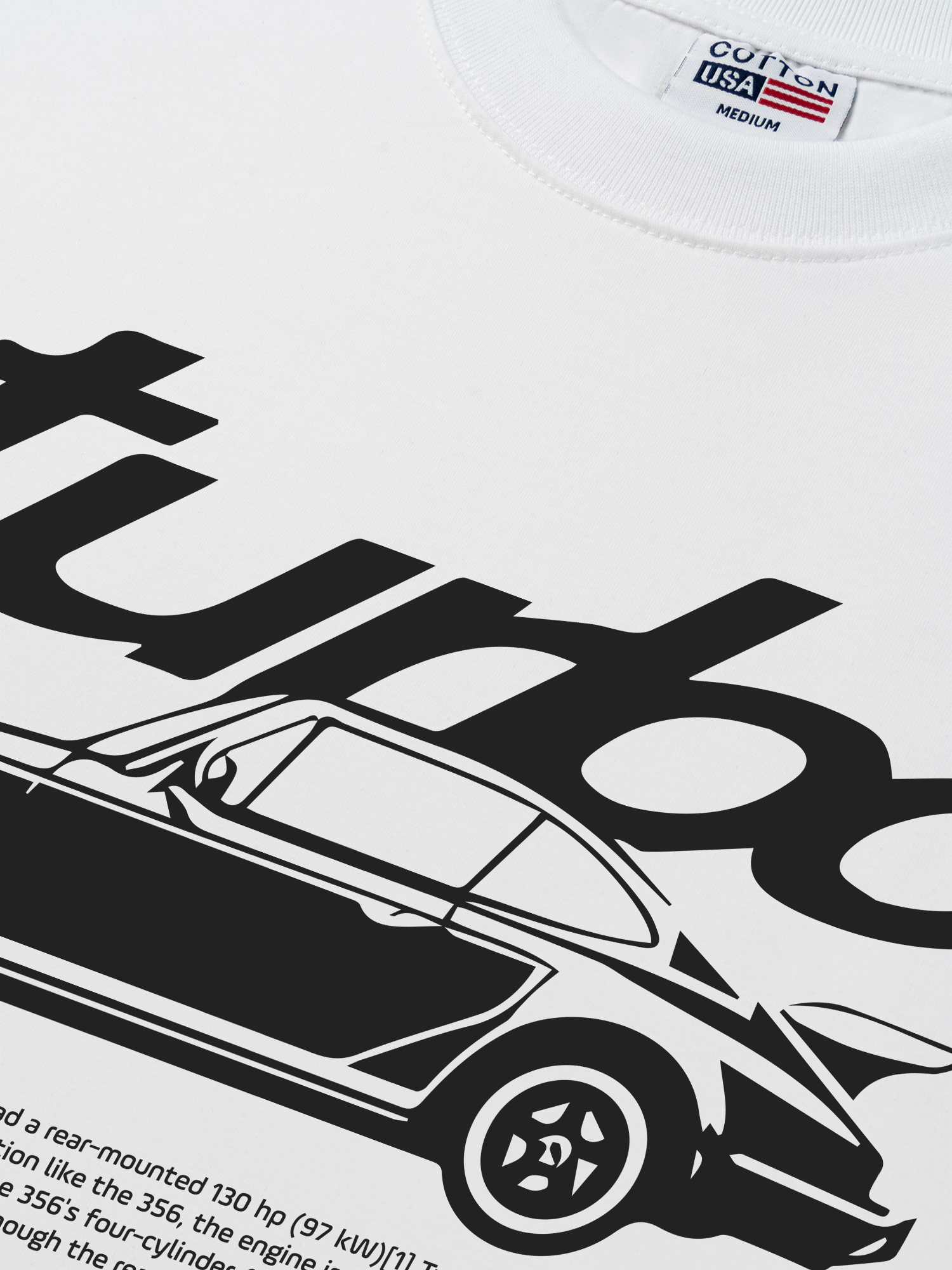 Áo Thun Relaxed Fit Porsche Classic 911 Turbo