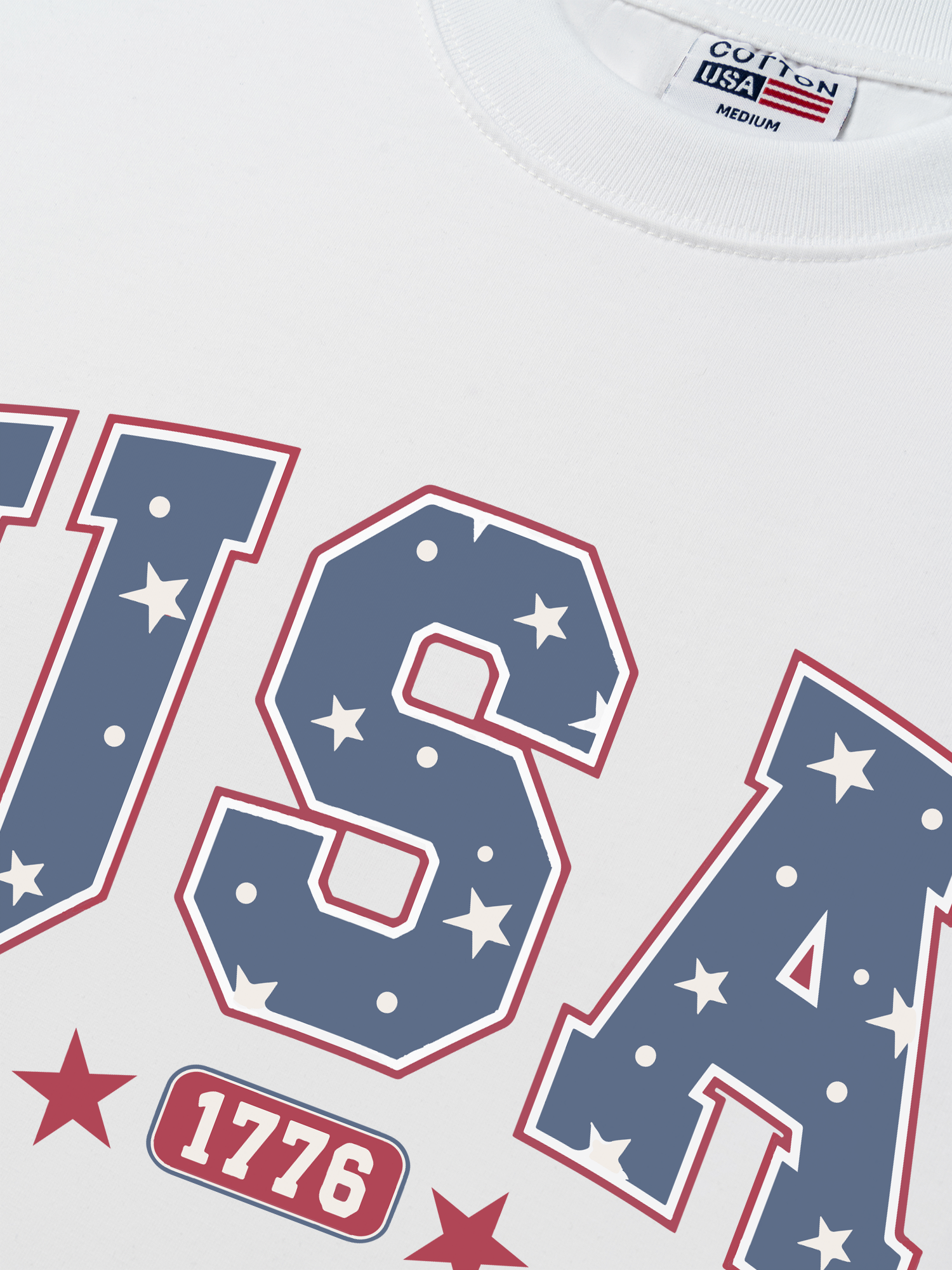 Áo Thun Relaxed USA Retro Star