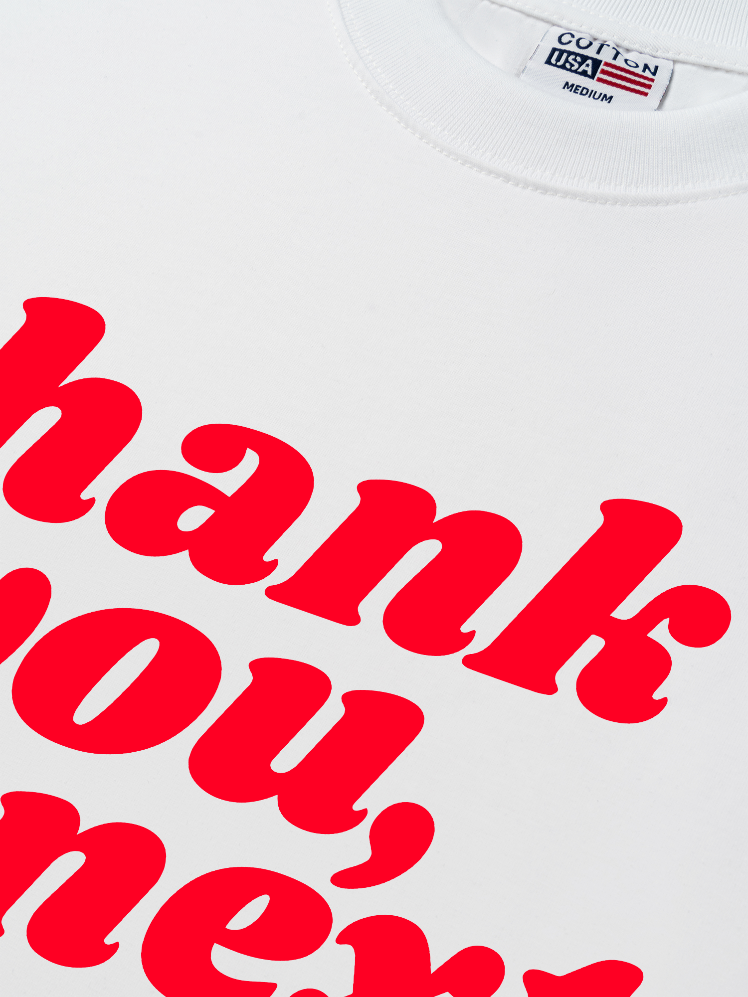 Áo Thun Relaxed Fit Thank You Next