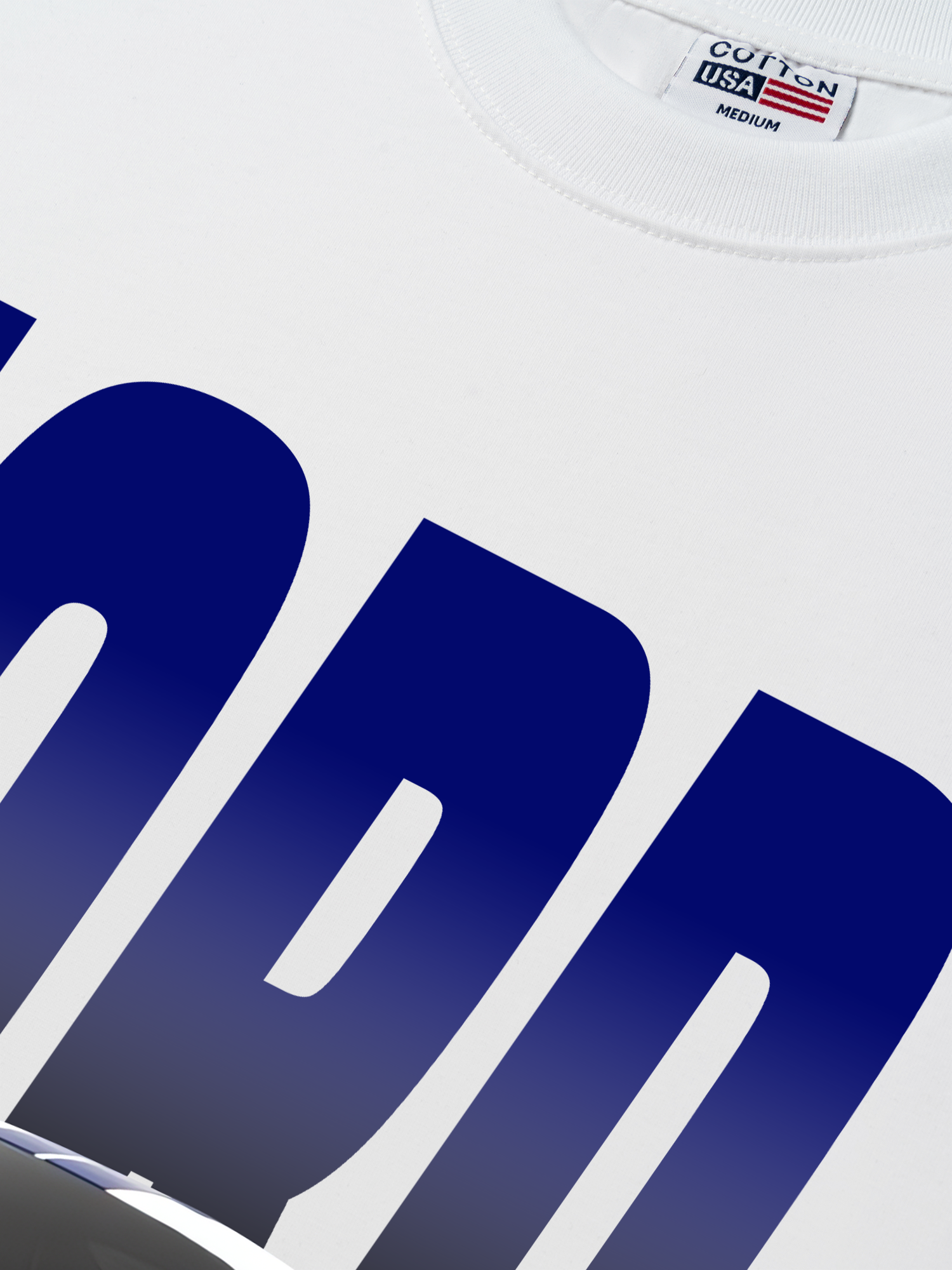 Áo Thun Relaxed Fit Ford GT 350 White Blue