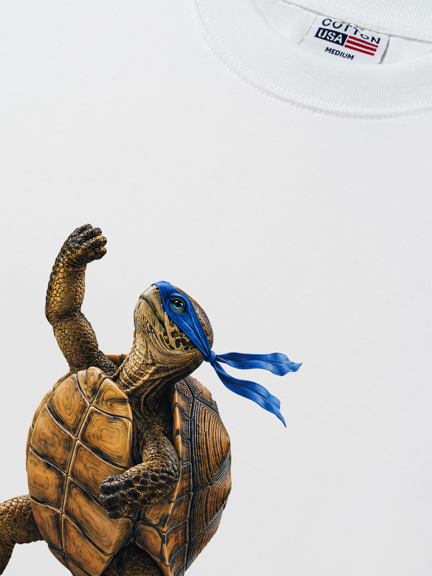 Áo Thun Relaxed Fit Blue Turtle