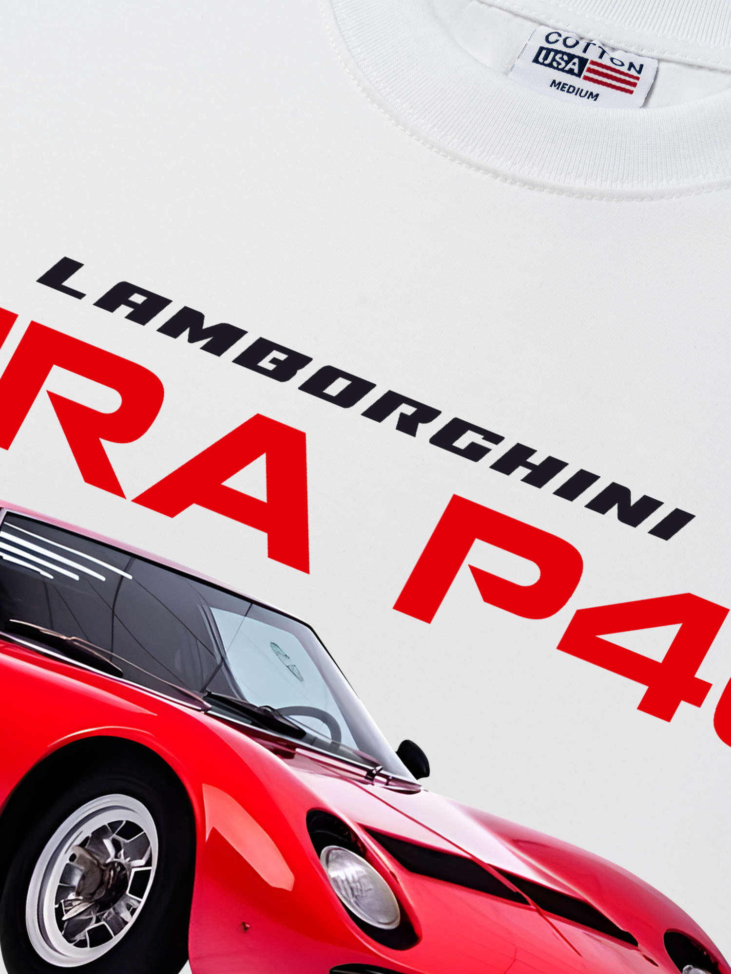 Áo Thun Relaxed Fit Lamborghini Miura P400