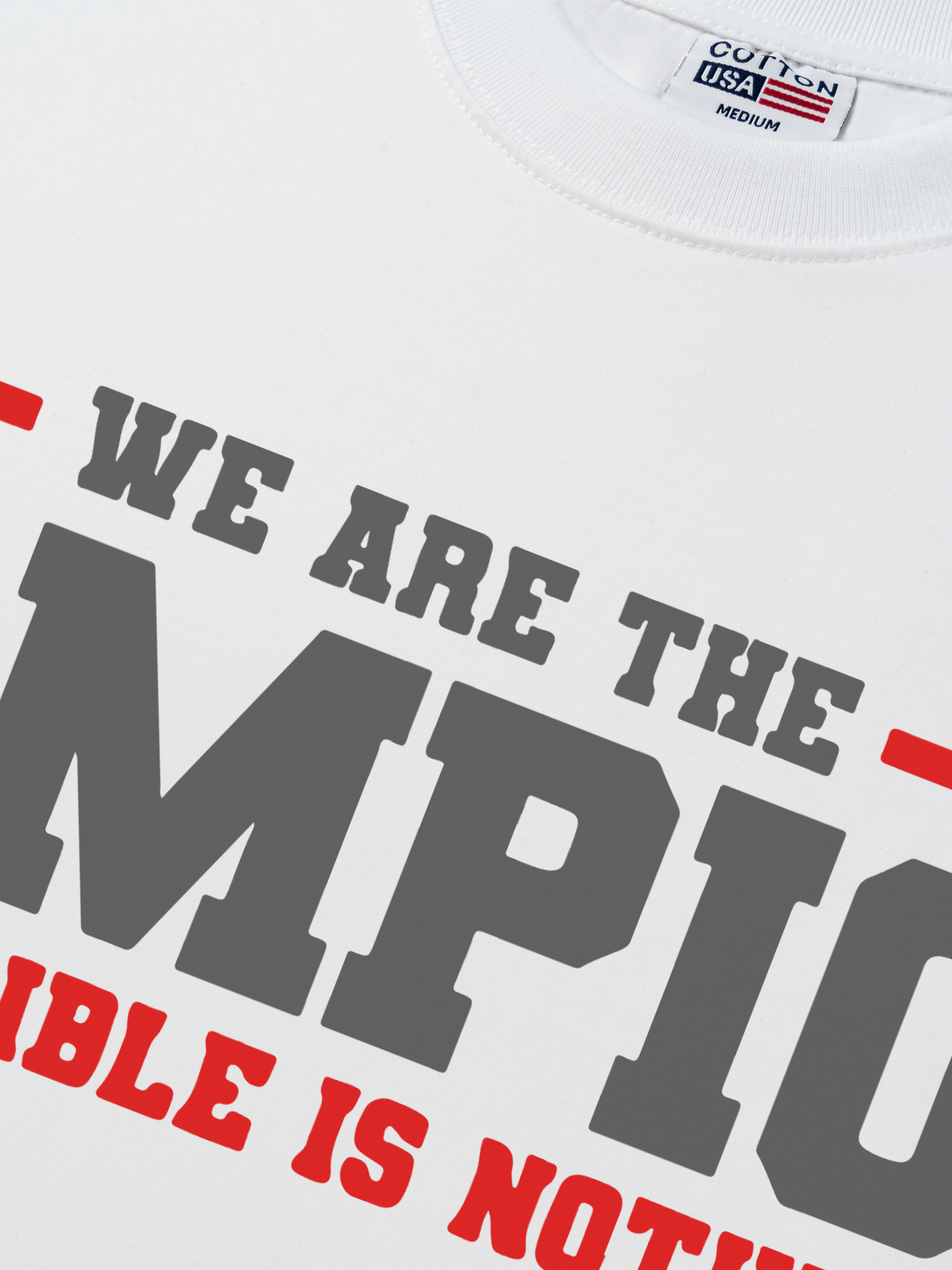 Áo Thun Relaxed Fit Champions Impossible Is Nothing