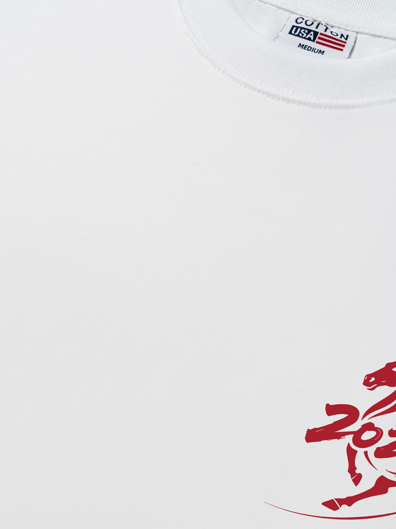 Áo Thun Relaxed Fit Năm Mới May Mắn