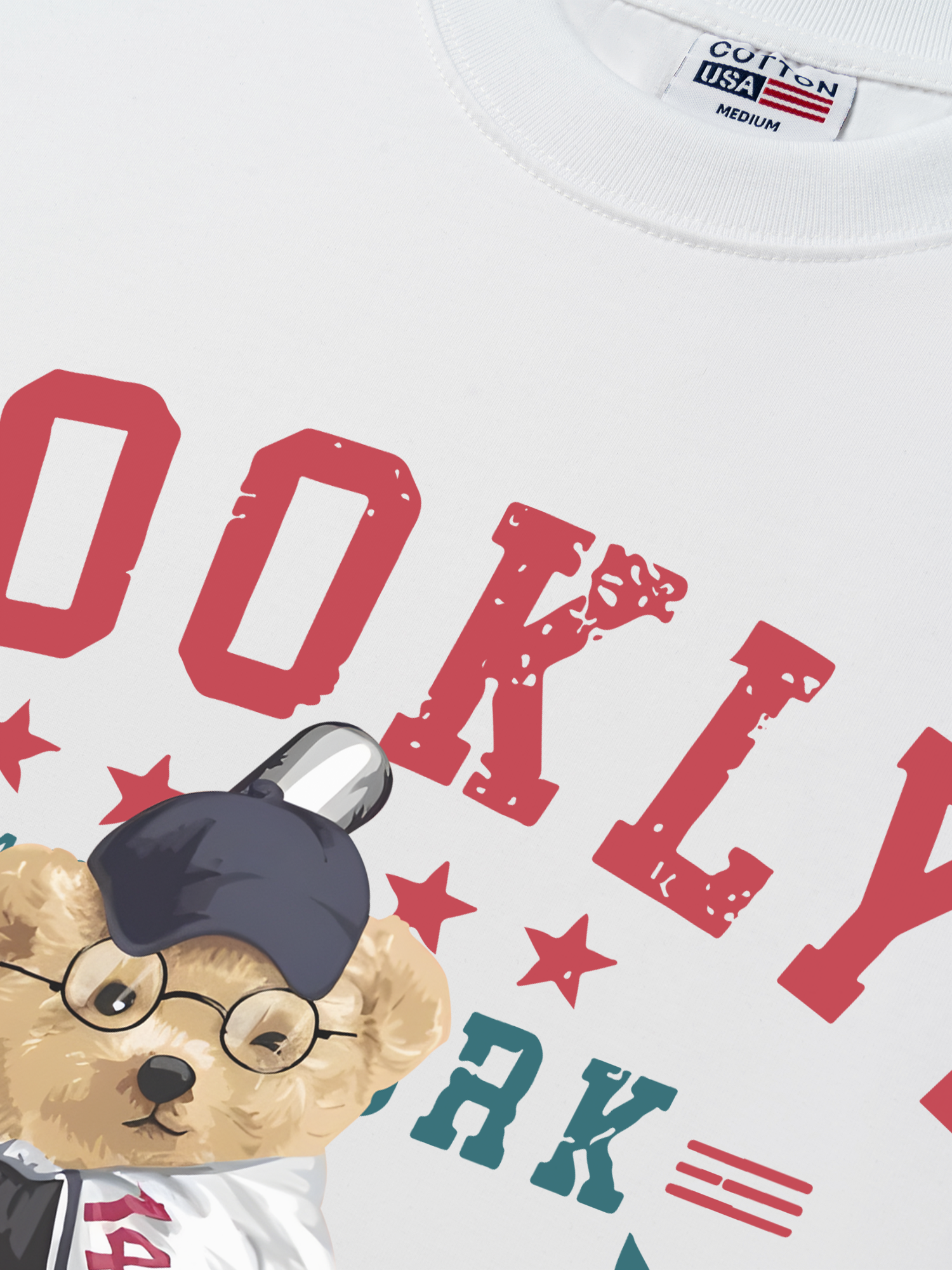 Áo Thun Relaxed Fit Baseball Teddy Team