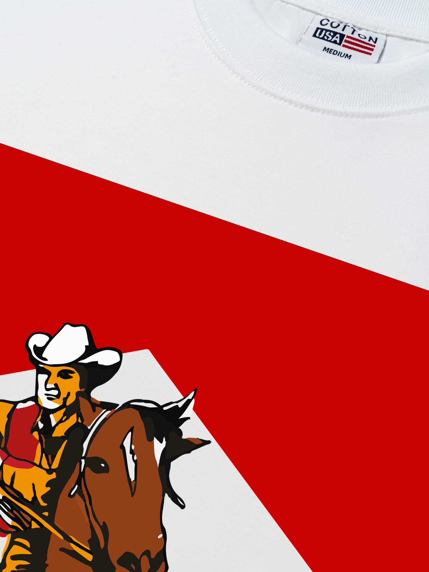 Áo Thun Relaxed Fit Marlboro Hunting Cowboy