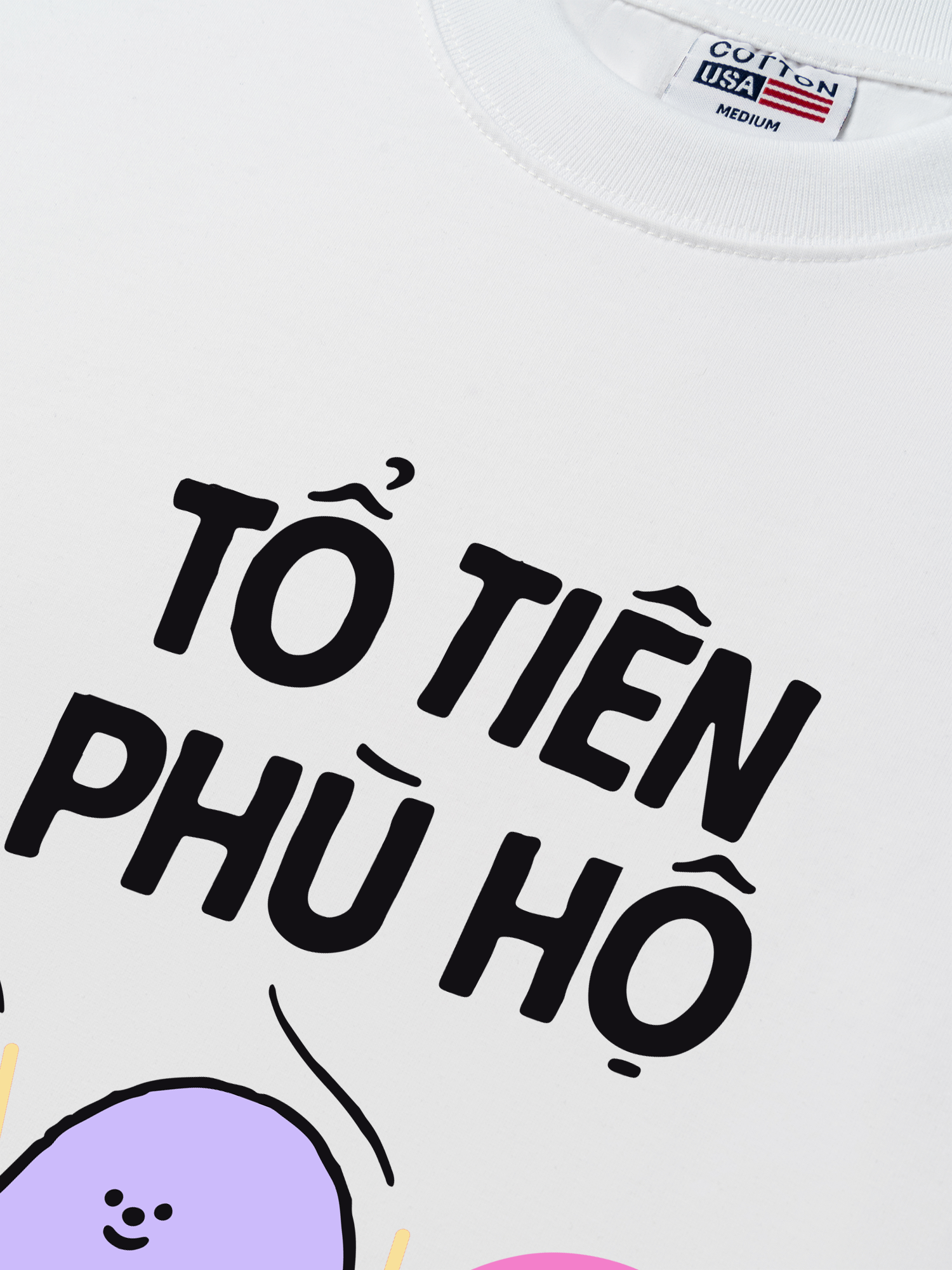 Áo Thun Relaxed Fit Tổ Tiên Phù Hộ