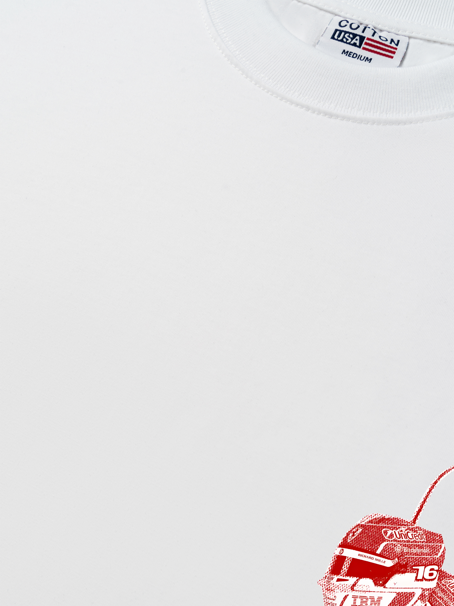 Áo Thun Relaxed Fit Ferrari Red Cherry Scuredia