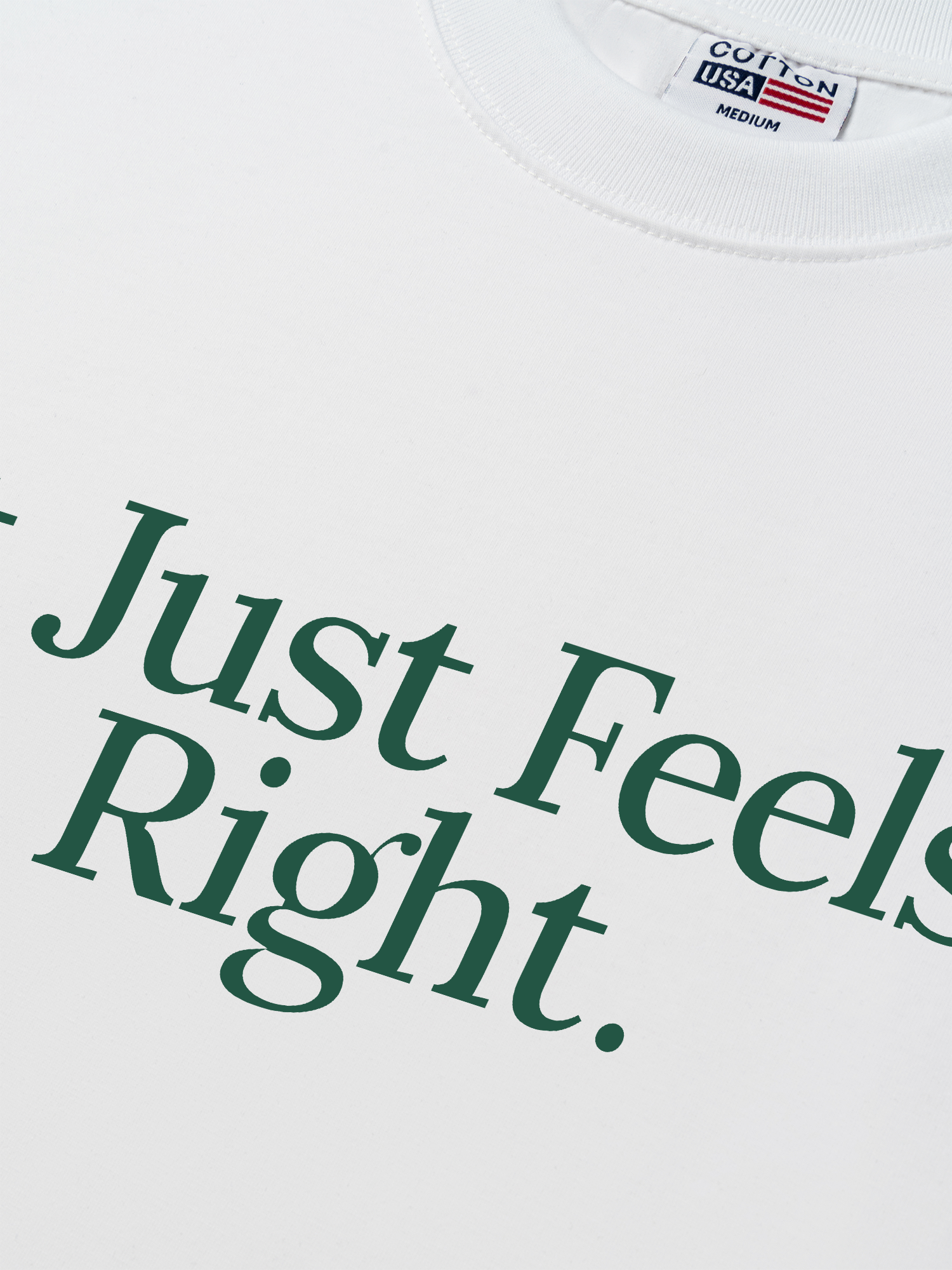 Áo Thun Relaxed Fit It Just Feels Right
