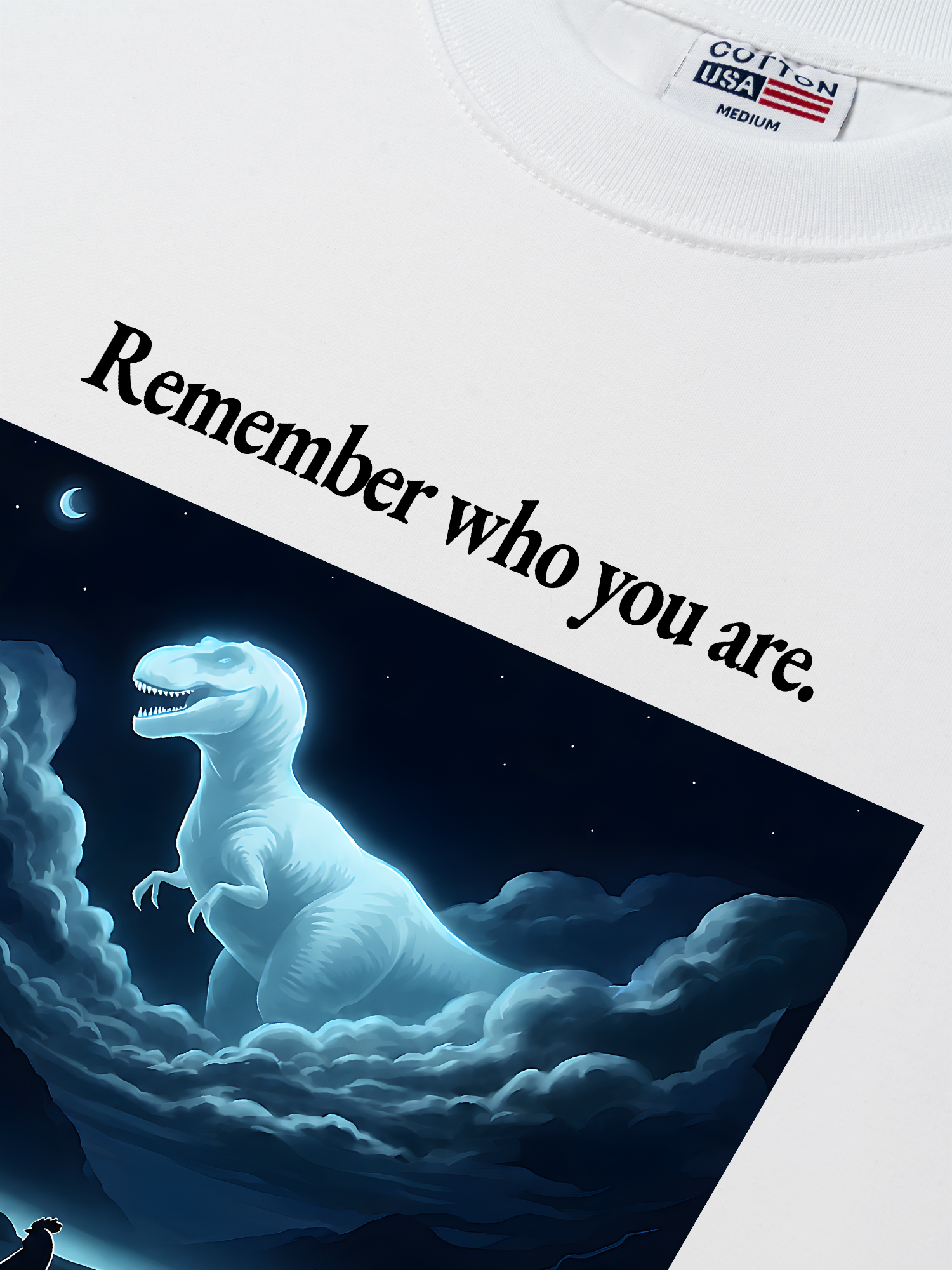 Áo Thun Relaxed Fit Remember Who You Are