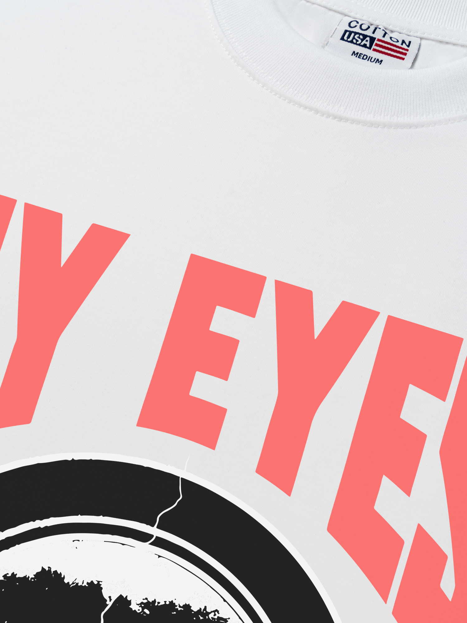 Áo Thun Relaxed Fit Rapper Travis Scott My Eyes