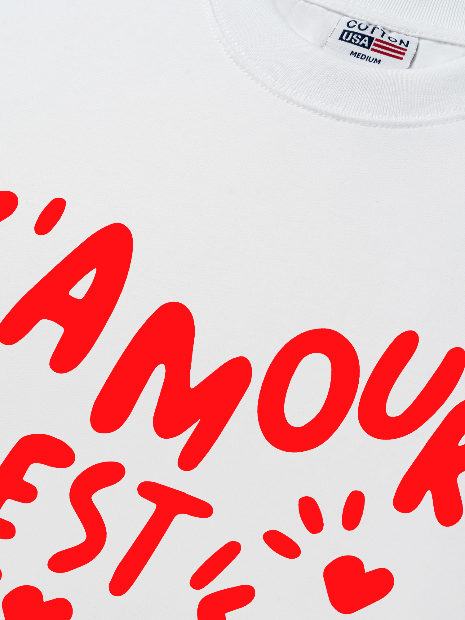 Áo Thun Relaxed Fit Lamour Est Declare