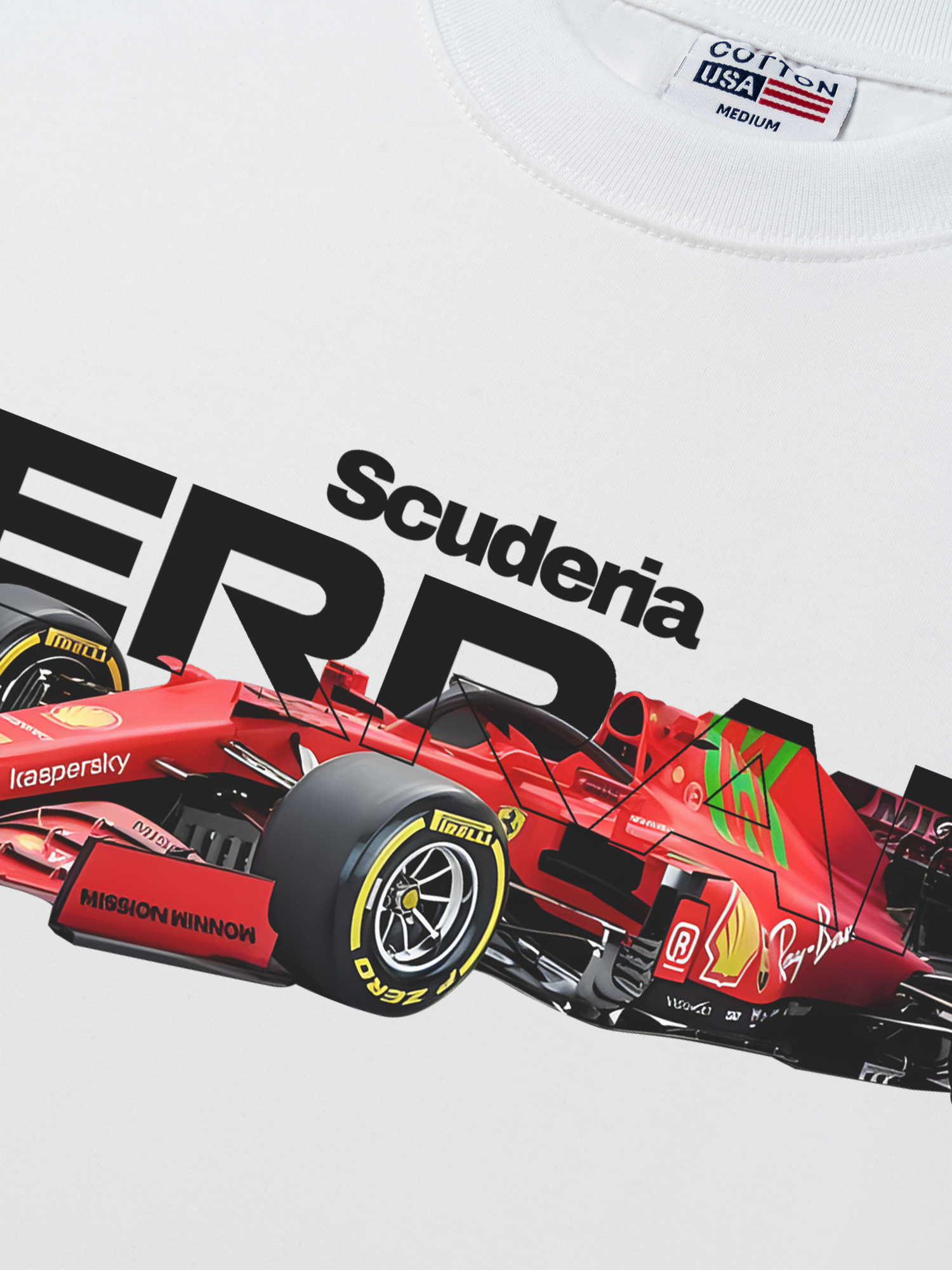 Áo Thun Relaxed Fit Ferrari The Pracing Horse