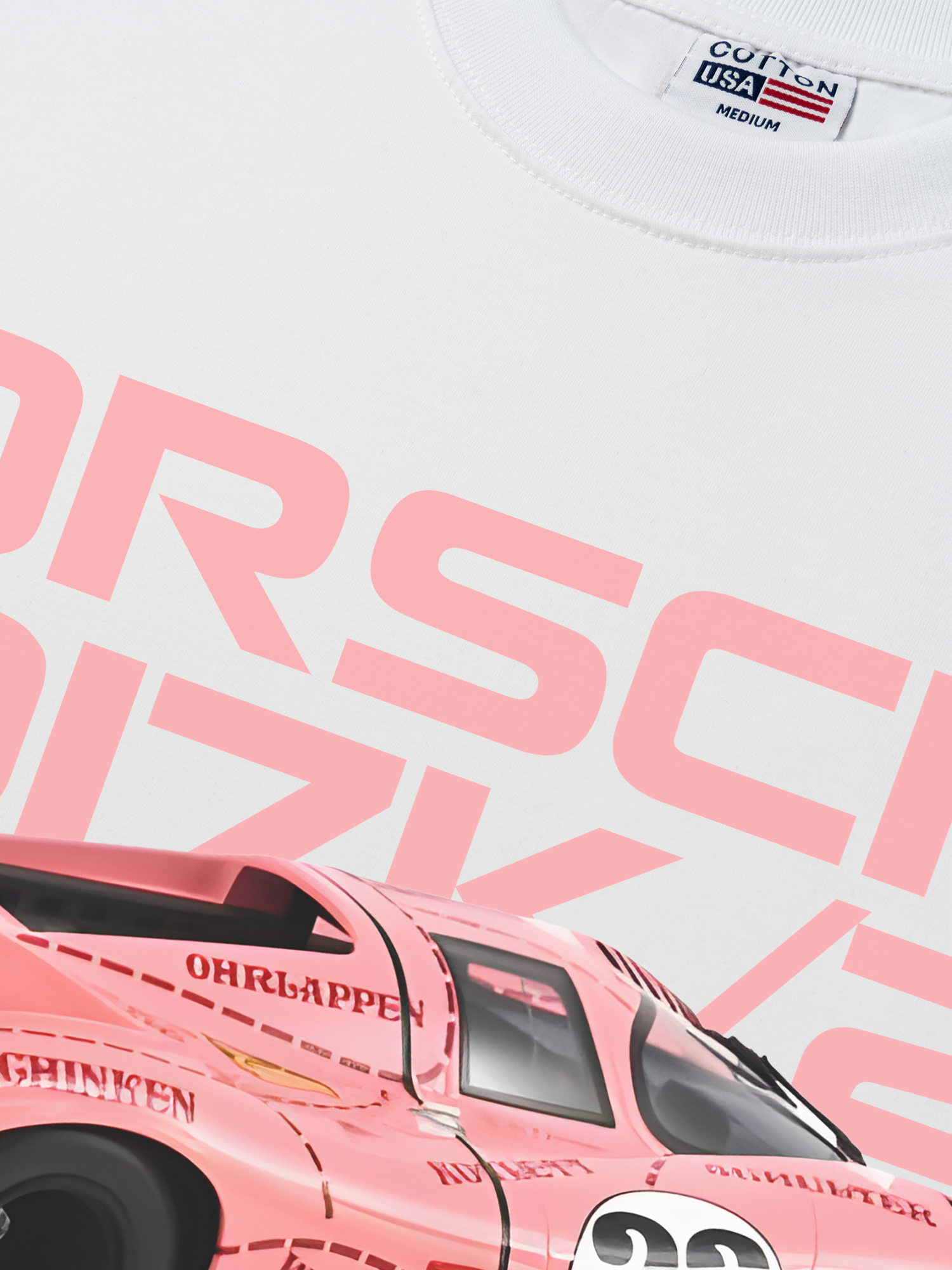 Áo Thun Relaxed Fit Porsche 917K Pink Pig