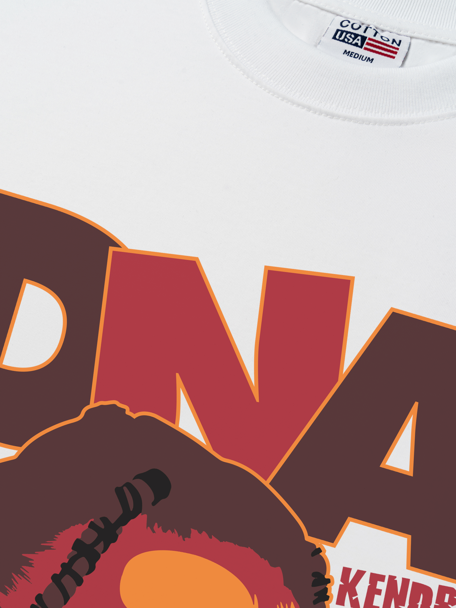 Áo Thun Relaxed Fit Rapper Kendrick Lamar DNA