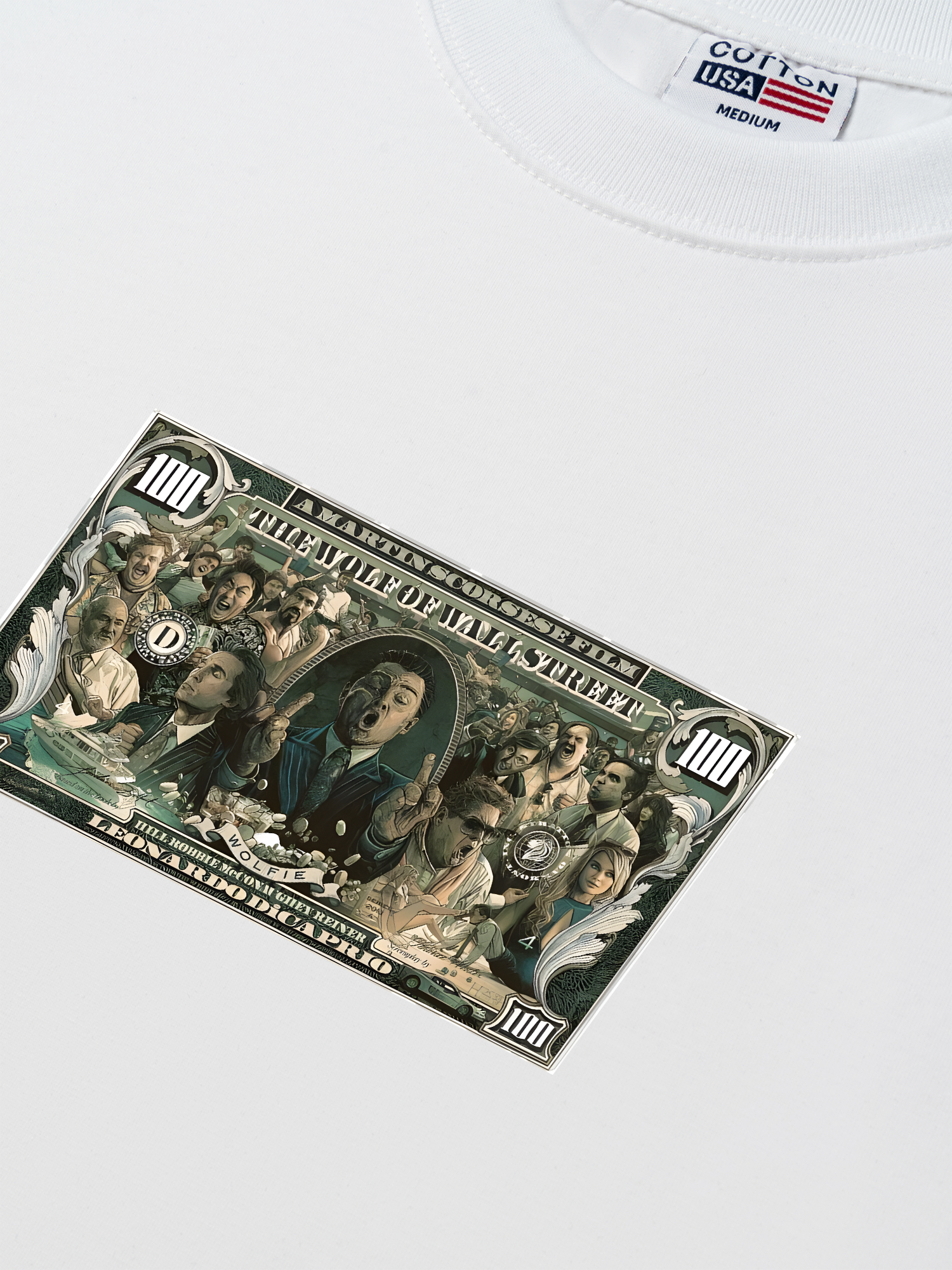 Áo Thun Relaxed Fit The Wolf Of Wall Street