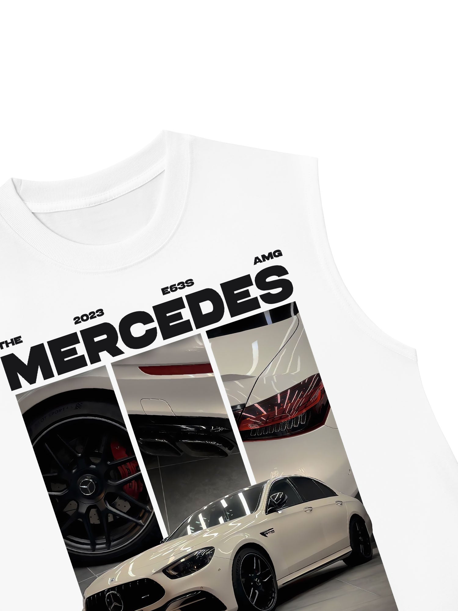 Áo Ba Lỗ Relaxed Fit Mercedes Raw Power