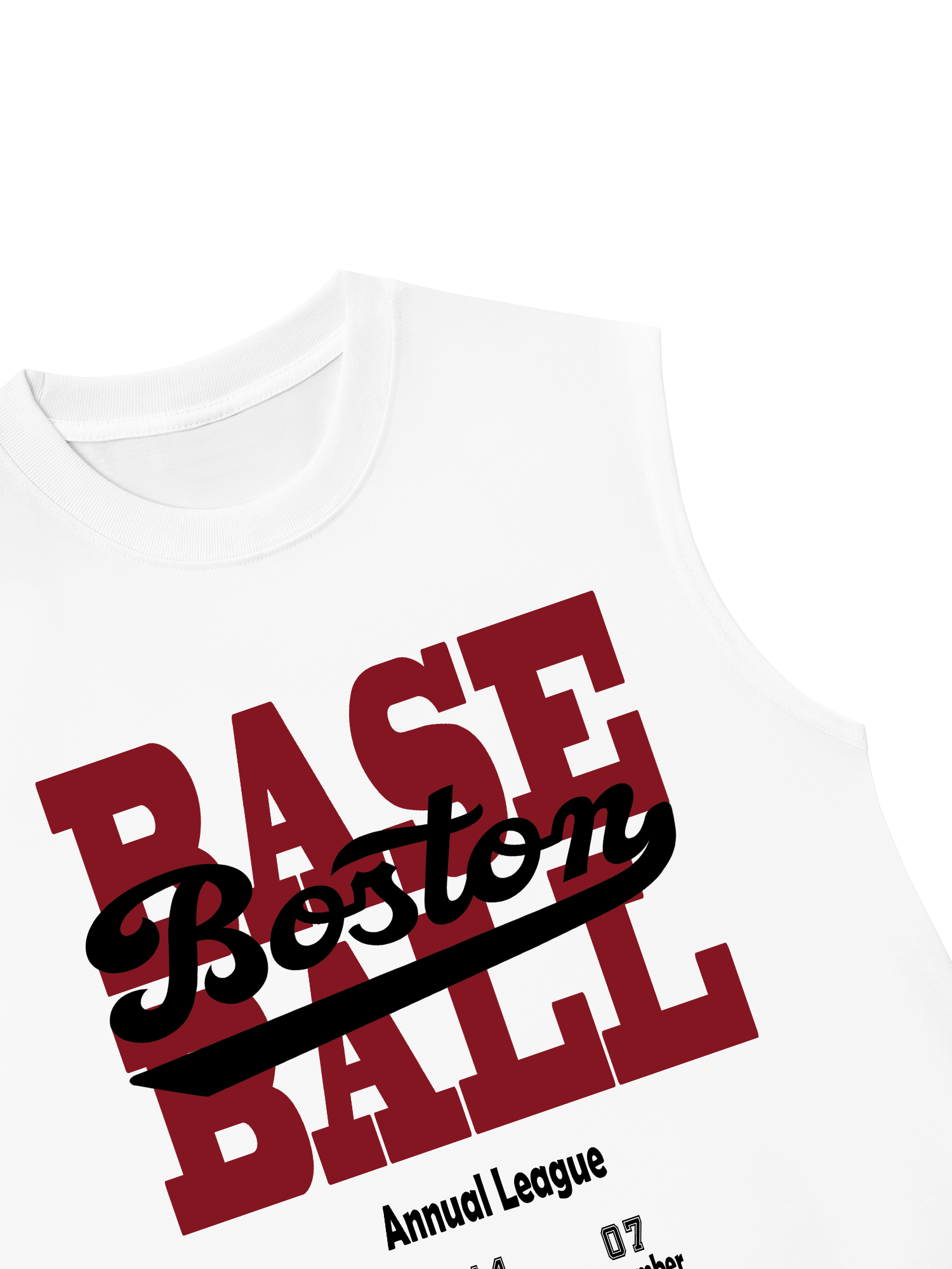 Áo Ba Lỗ Relaxed Fit Baseball Boston League