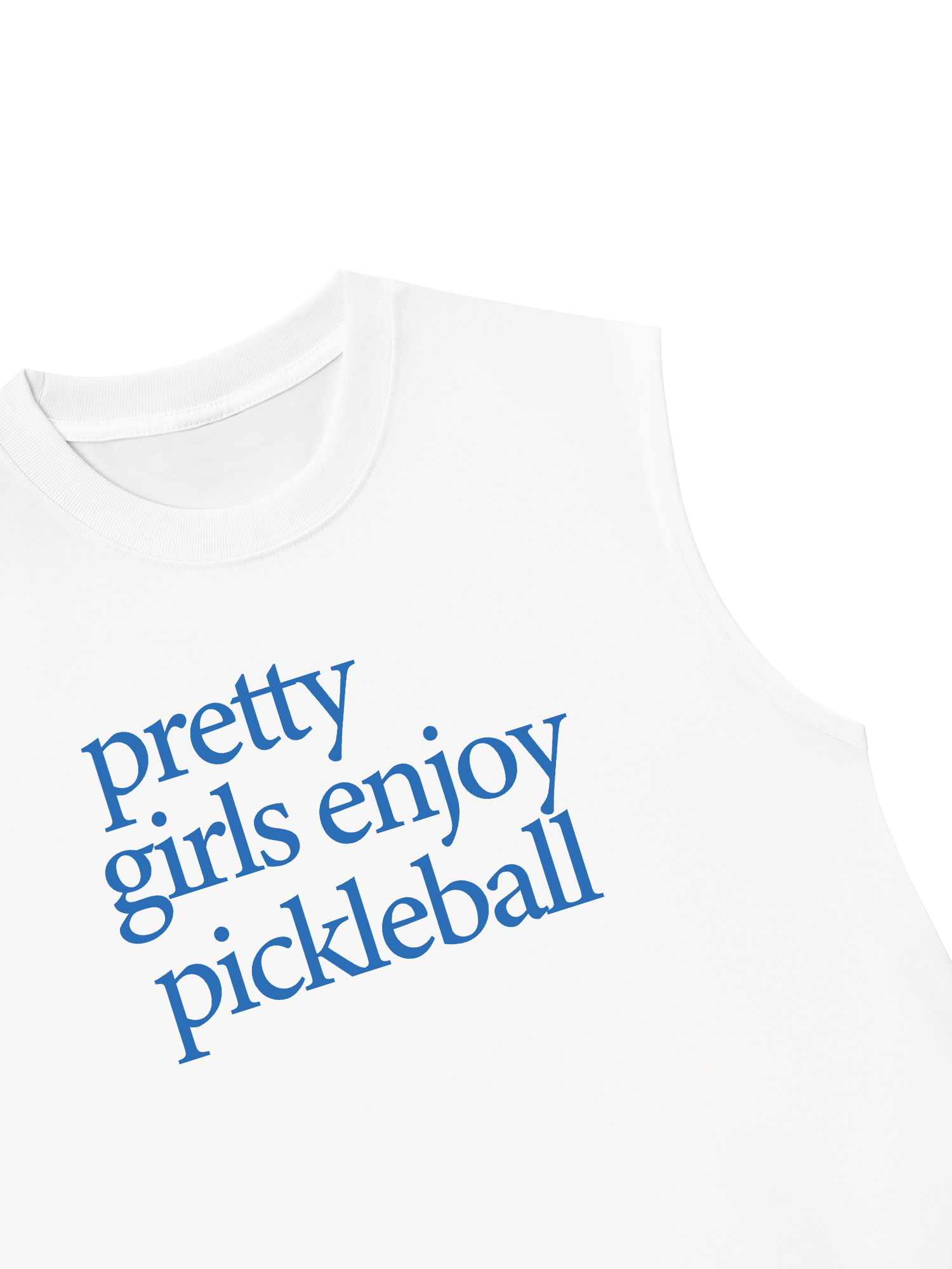 Áo Ba Lỗ Relaxed Fit Pretty Girls Enjoy Pickleball