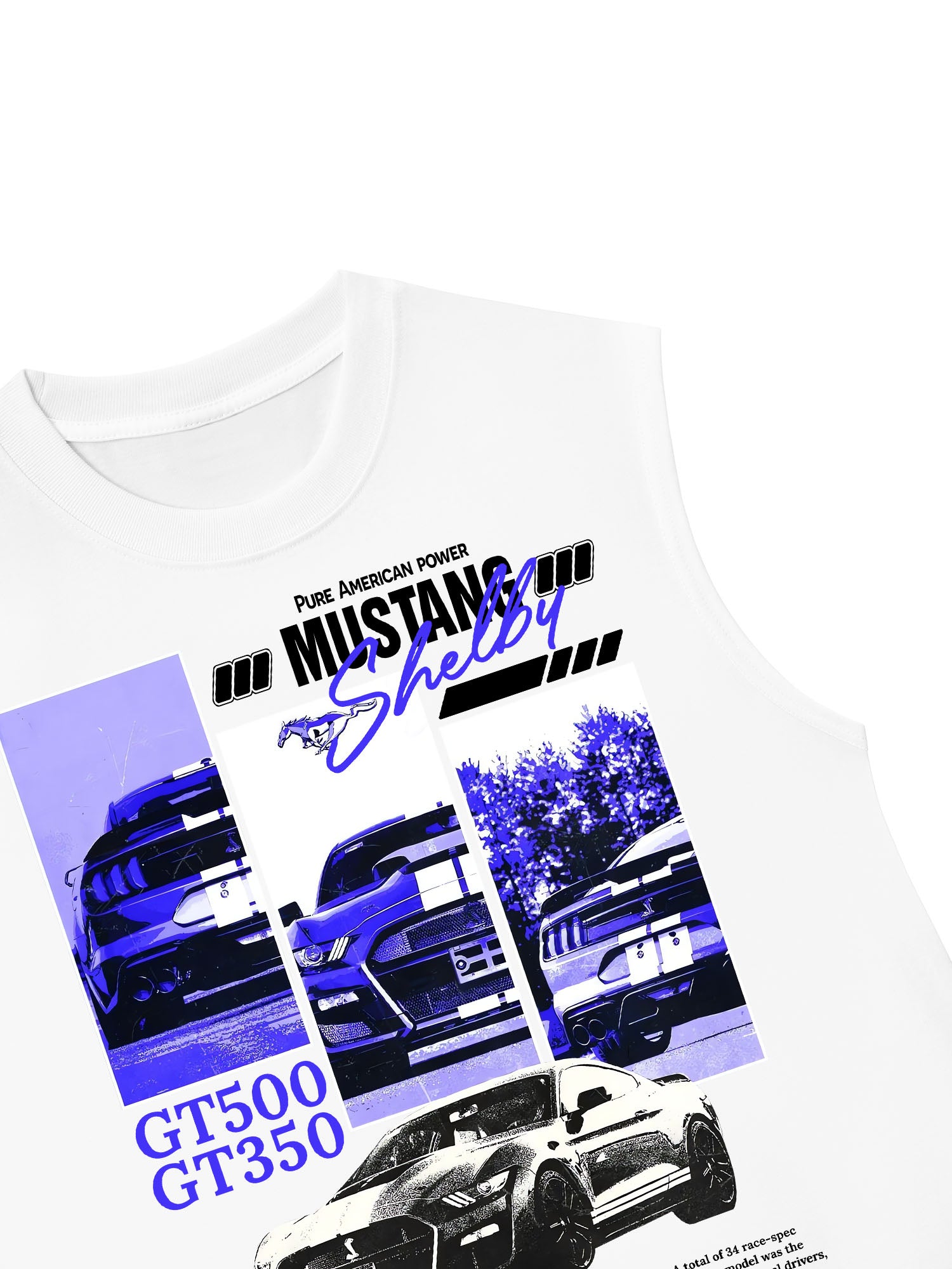 Áo Ba Lỗ Relaxed Fit Ford Mustang Shelby