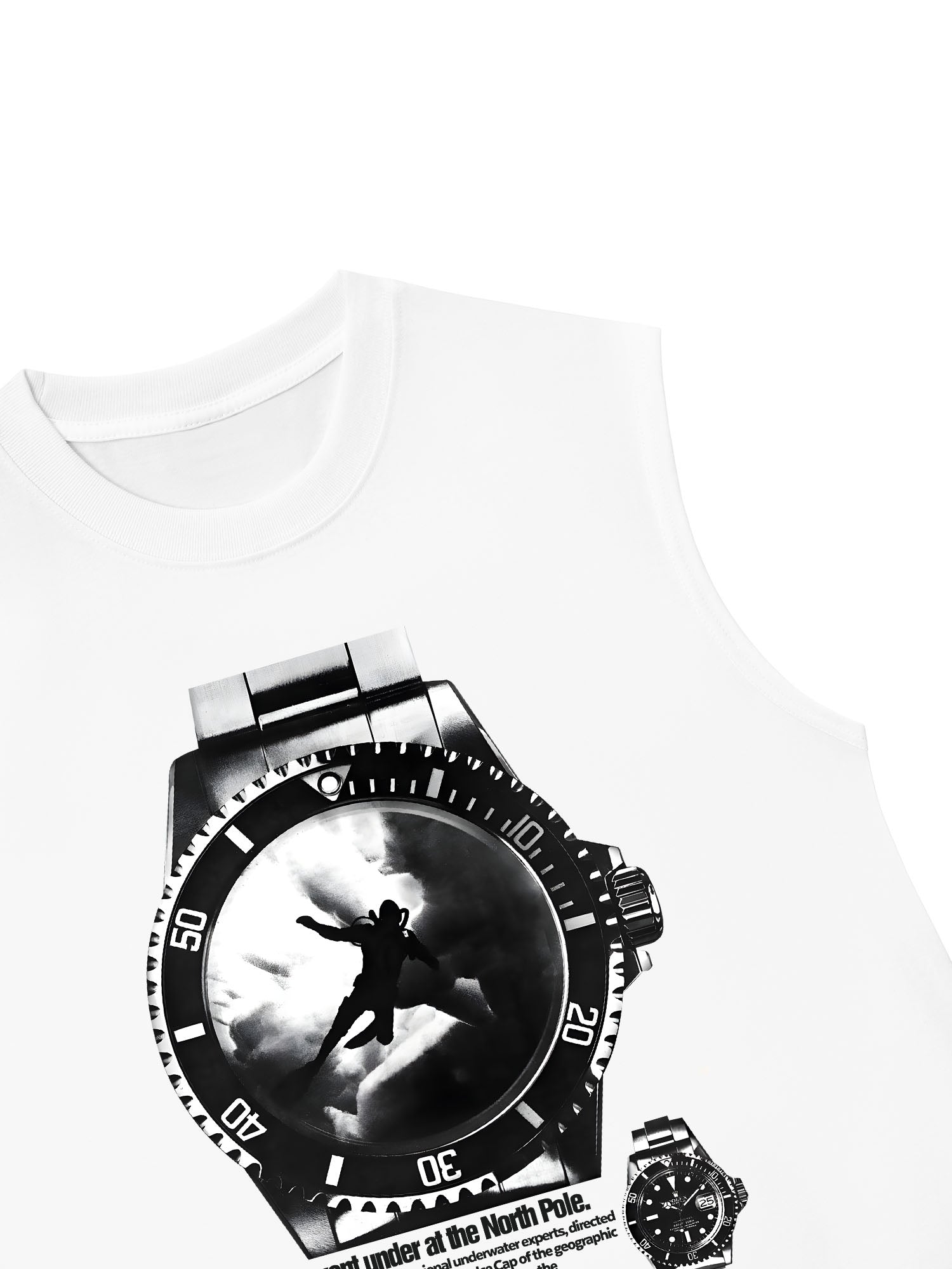 Áo Ba Lỗ Relaxed Fit Watch North Pole