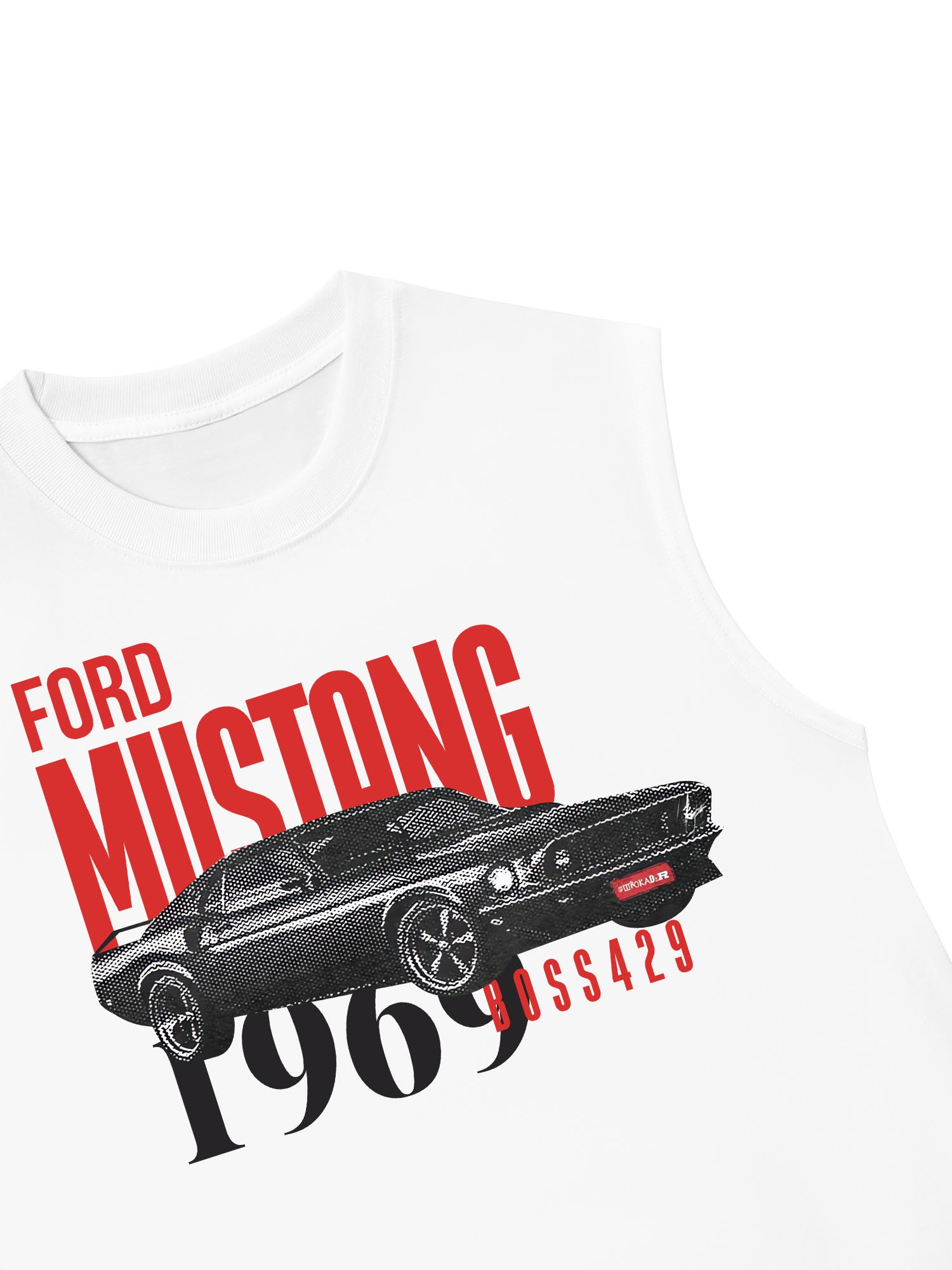 Áo Ba Lỗ Relaxed Fit Ford Boss 429