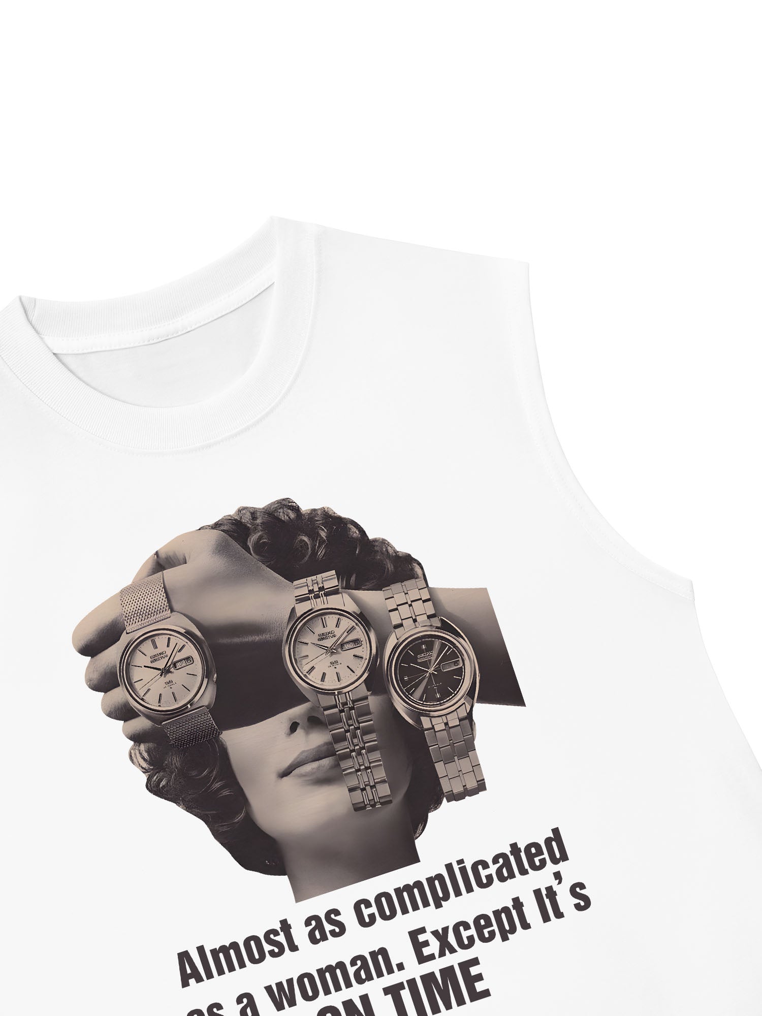 Áo Ba Lỗ Relaxed Fit Watch One Time