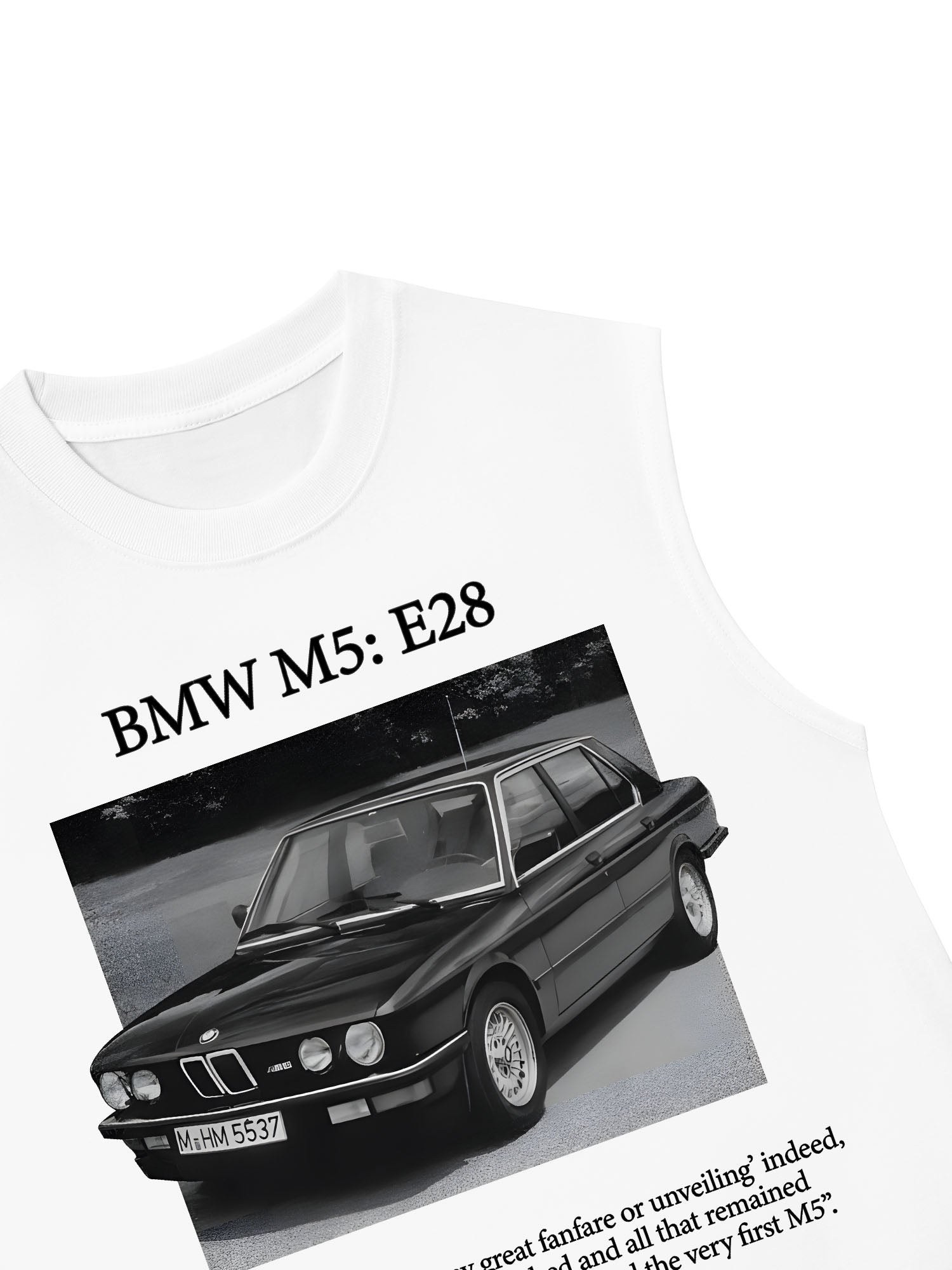 Áo Ba Lỗ Relaxed Fit BMW M5 E28