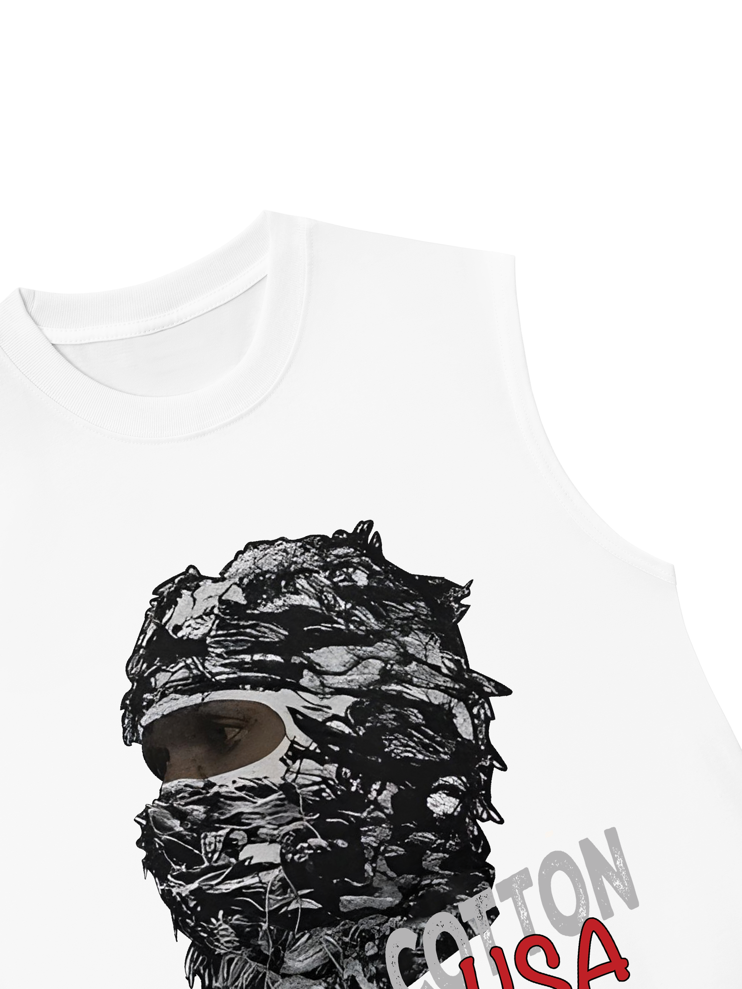 Áo Ba Lỗ Relaxed Fit Rapper Yeat Cotton USA