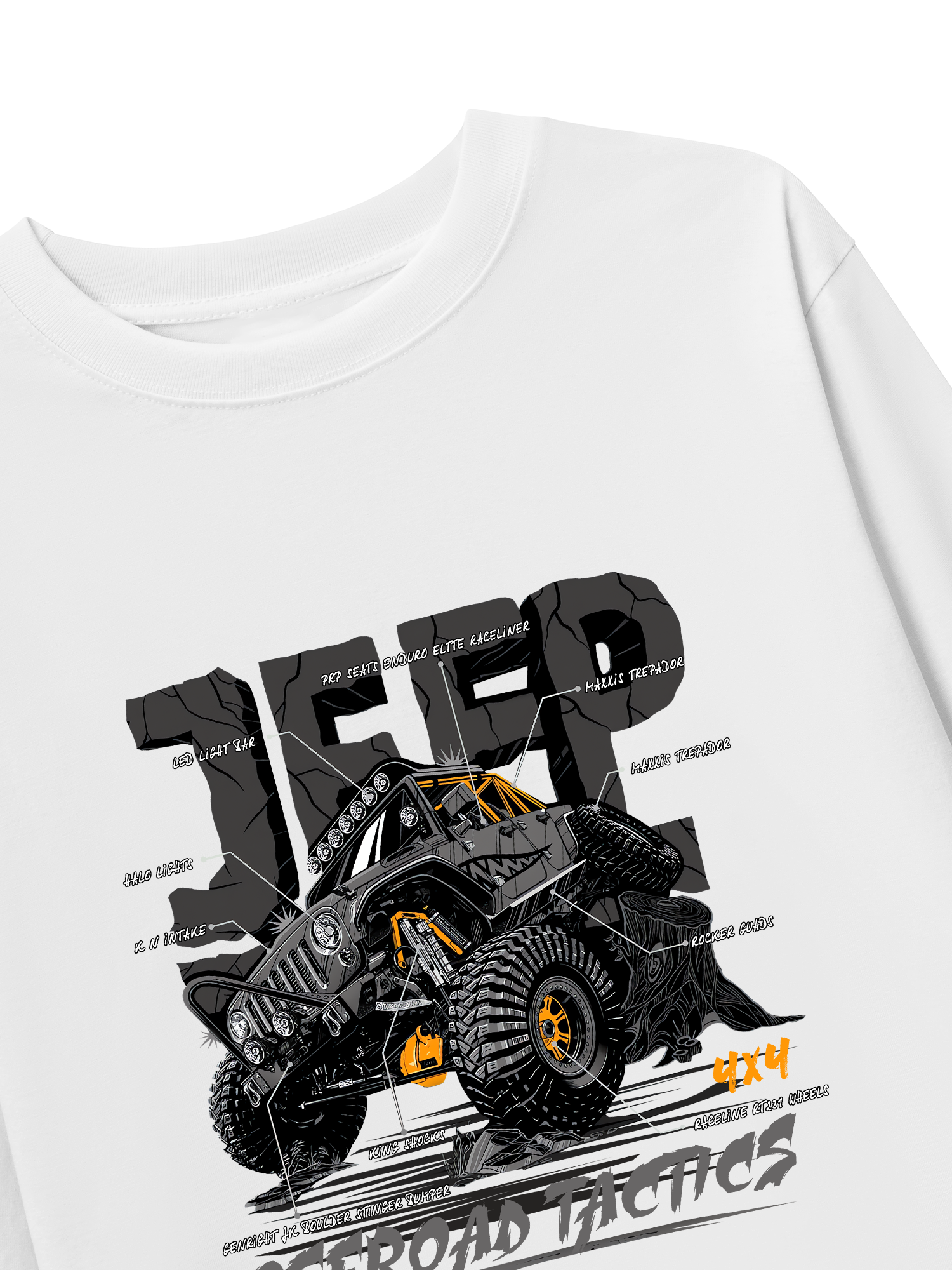 Áo Thun Dài Tay JEEP OFFROAD TACTICS