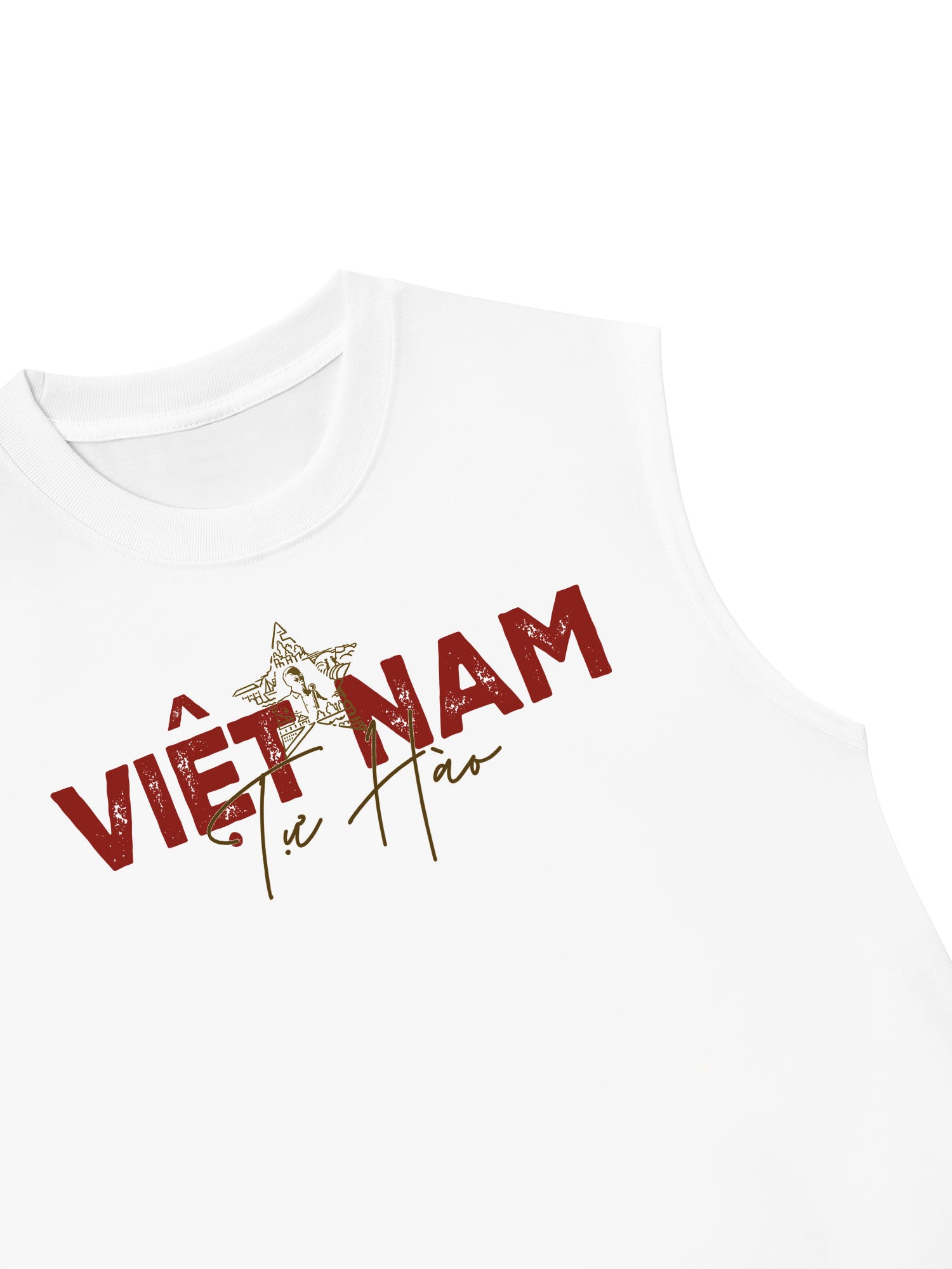 Áo Ba Lỗ Relaxed Fit Việt Nam Tự Hào