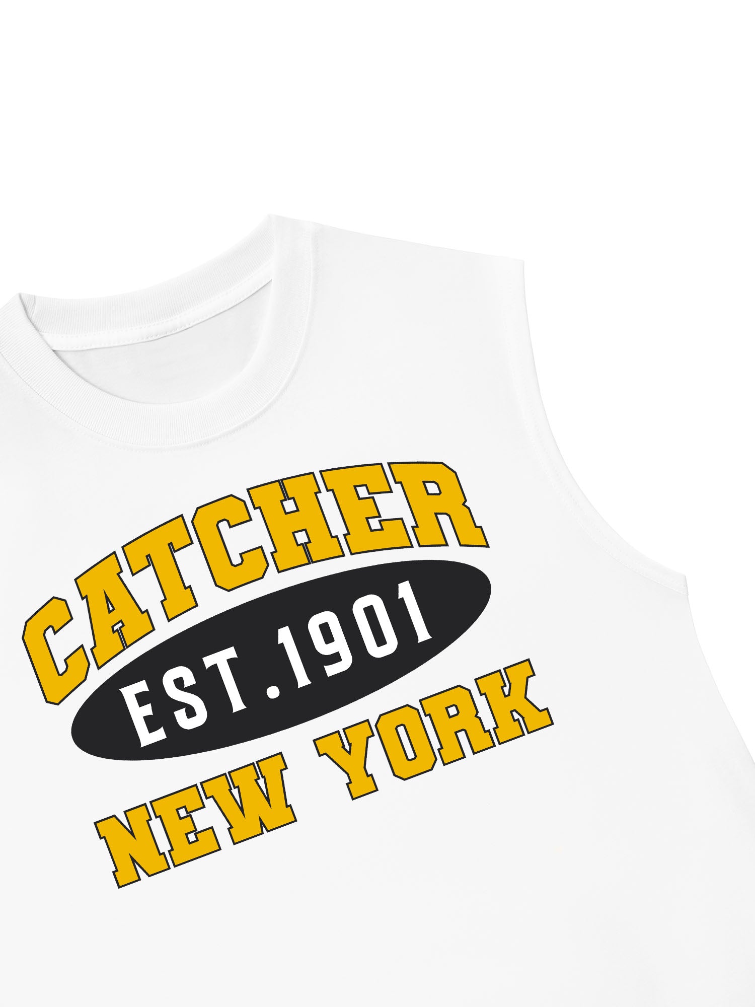 Áo Ba Lỗ Relaxed Fit Baseball Catcher New York