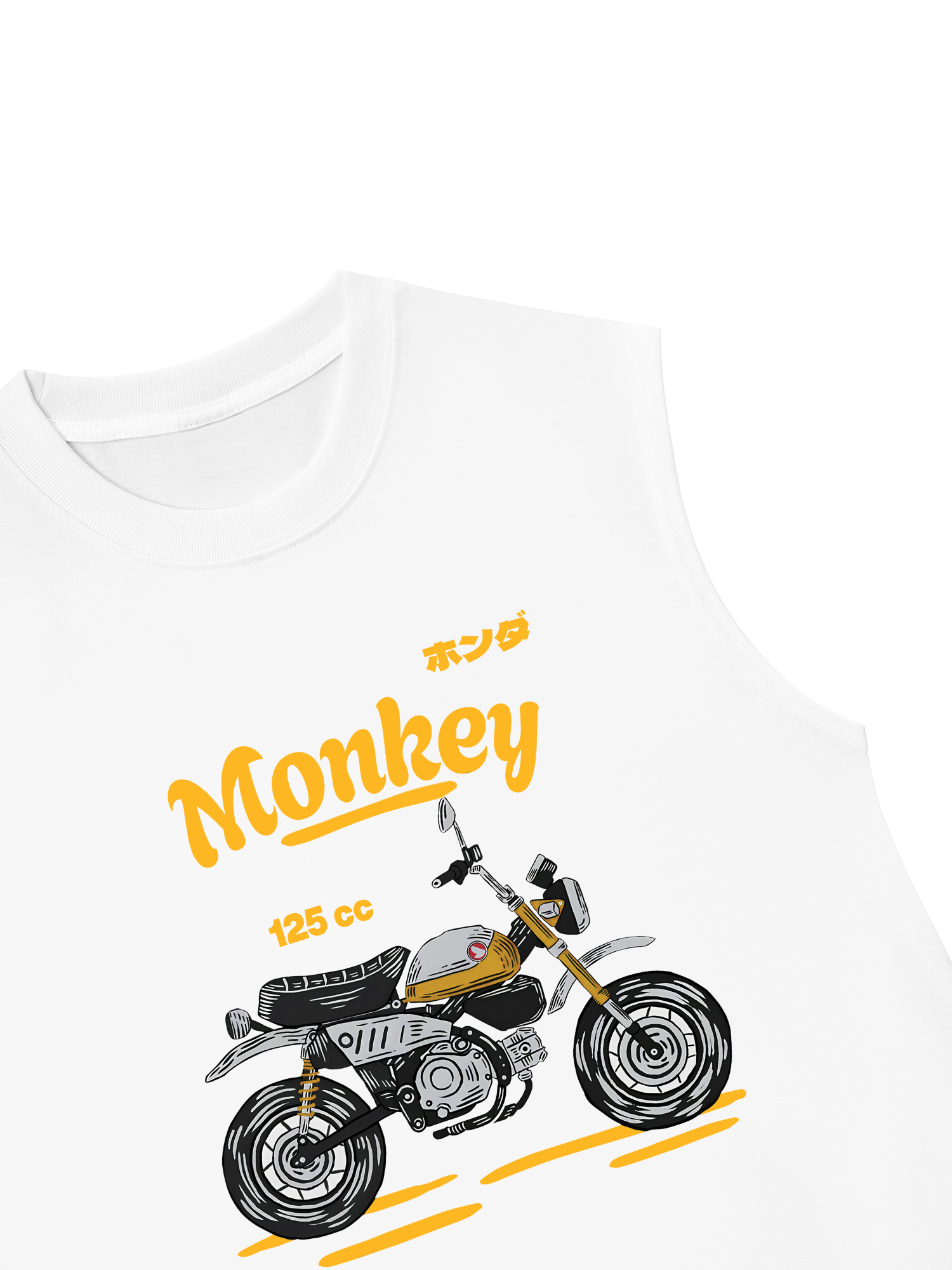 Áo Ba Lỗ Relaxed Fit Monkey 125cc