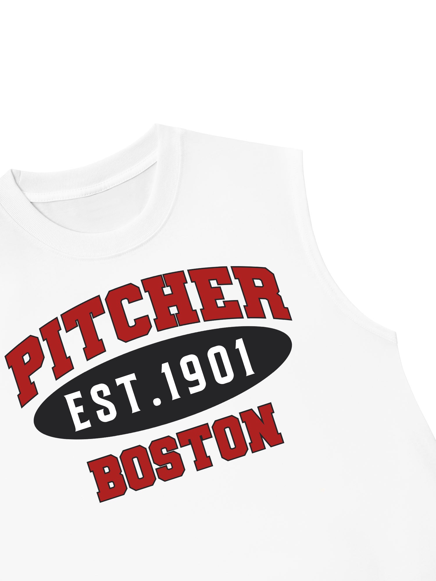 Áo Ba Lỗ Relaxed Fit Baseball Pitcher Boston