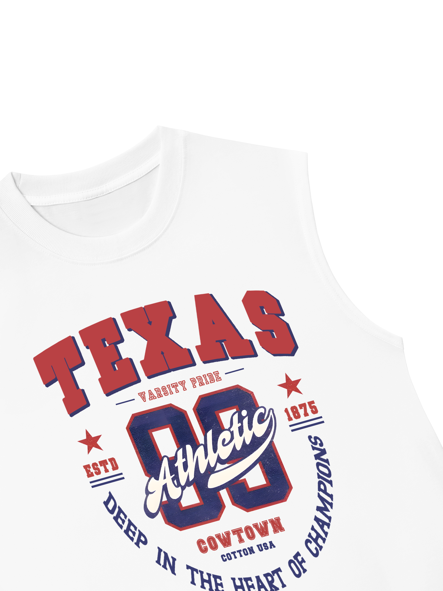 Áo Ba Lỗ Relaxed Fit City Texas