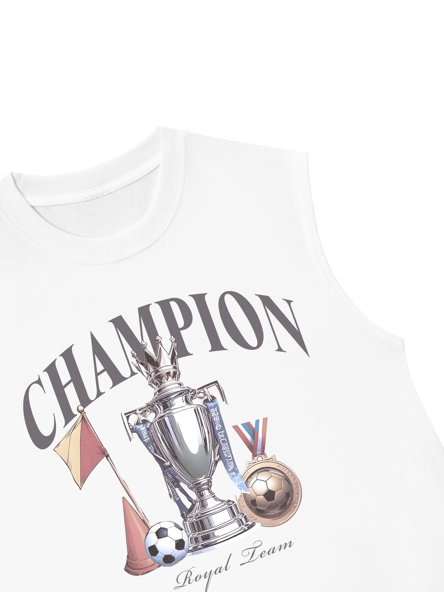 Áo Ba Lỗ Relaxed Fit Champions Royal Team