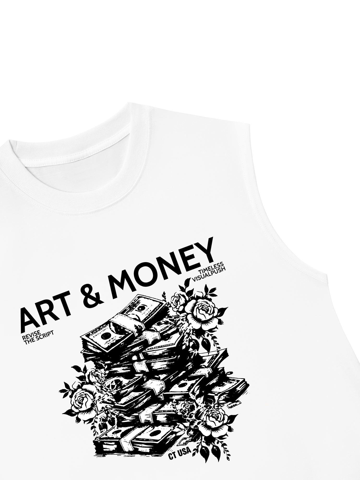 Áo Ba Lỗ Relaxed Fit Art & Money