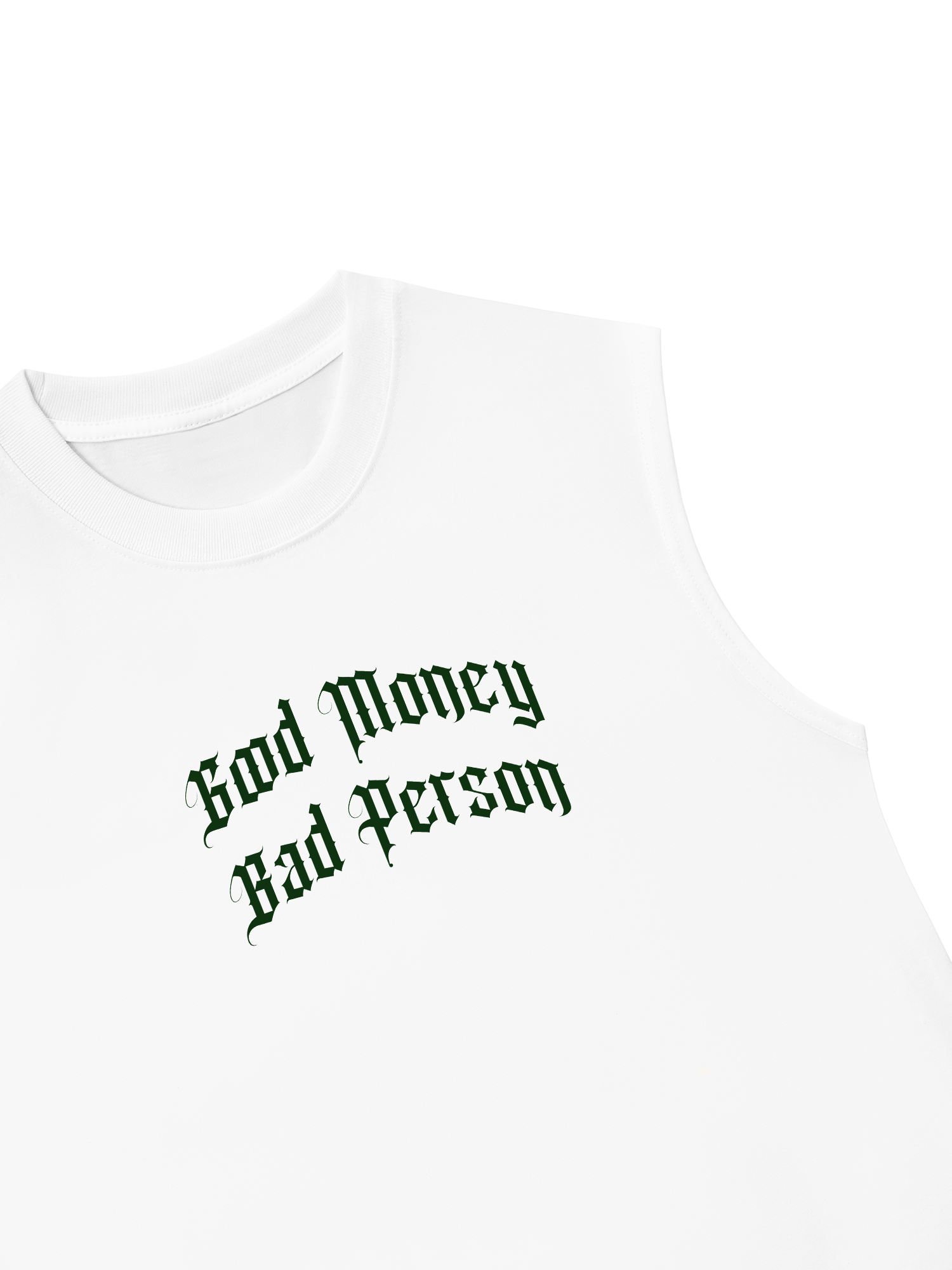 Áo Ba Lỗ Relaxed Fit Money Bad Person