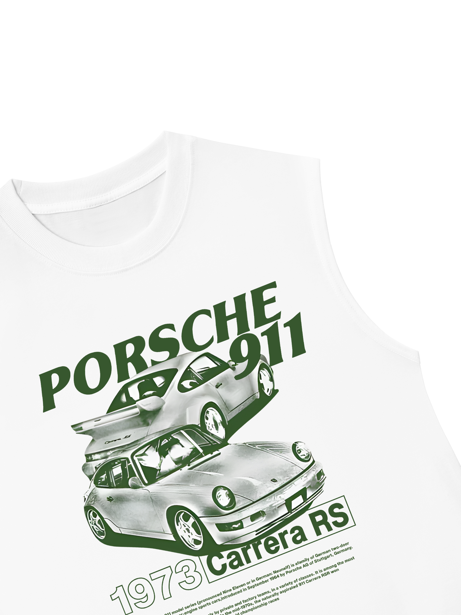 Áo Ba Lỗ Relaxed Fit Porsche 1973 Carrera RS