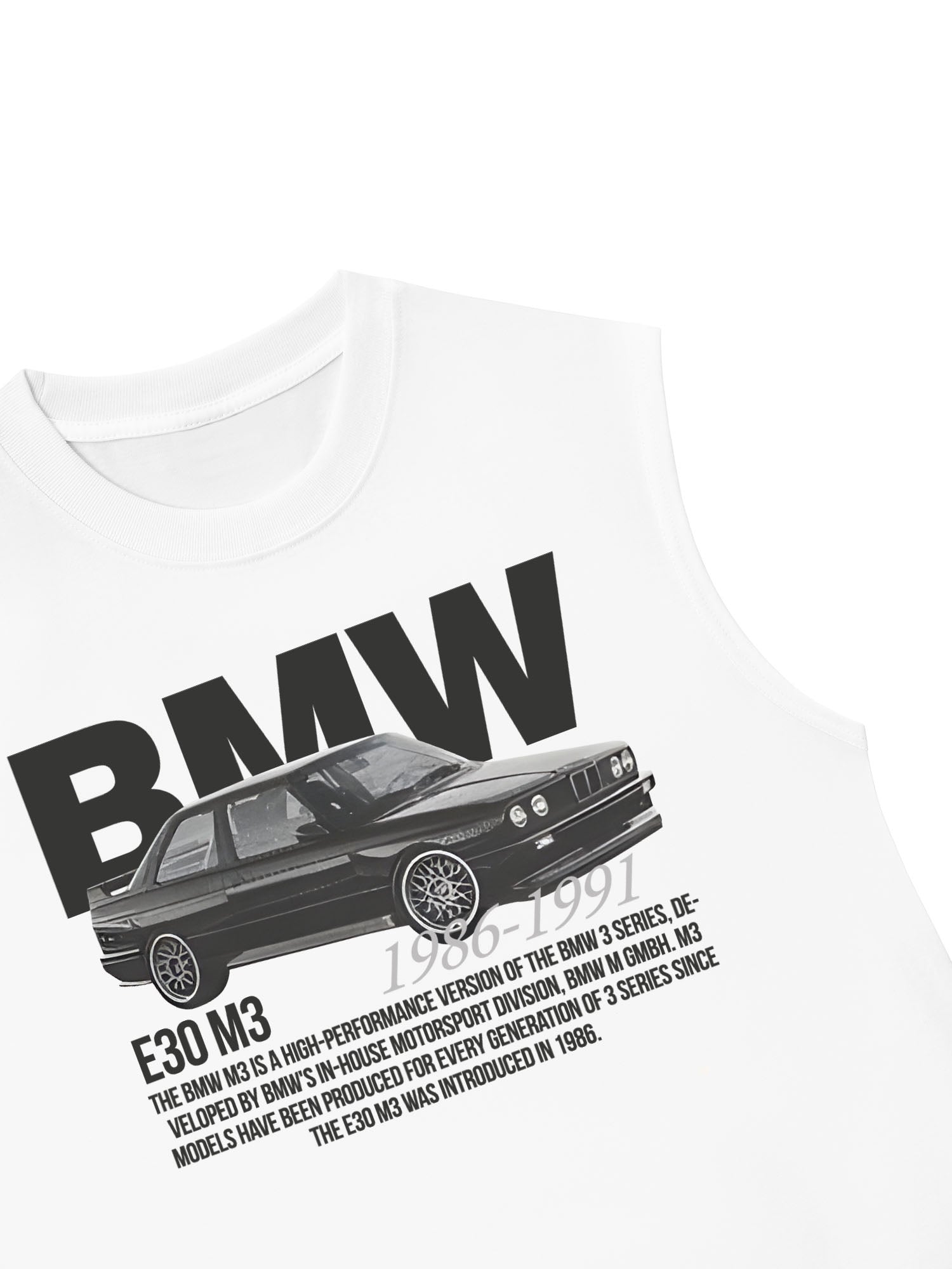 Áo Ba Lỗ Relaxed Fit BMW E30 M3