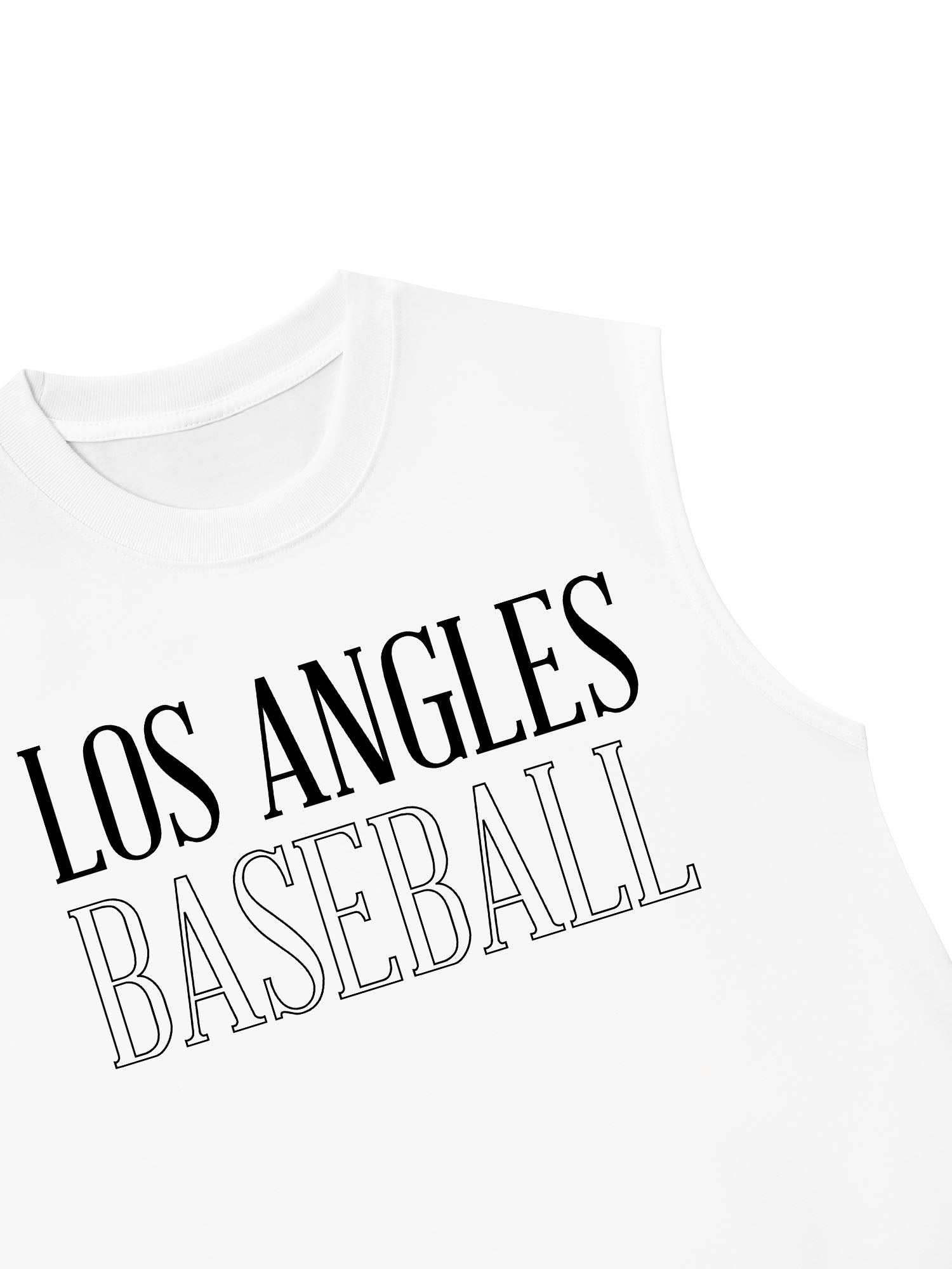 Áo Ba Lỗ Relaxed Fit Baseball Basic Los Angles