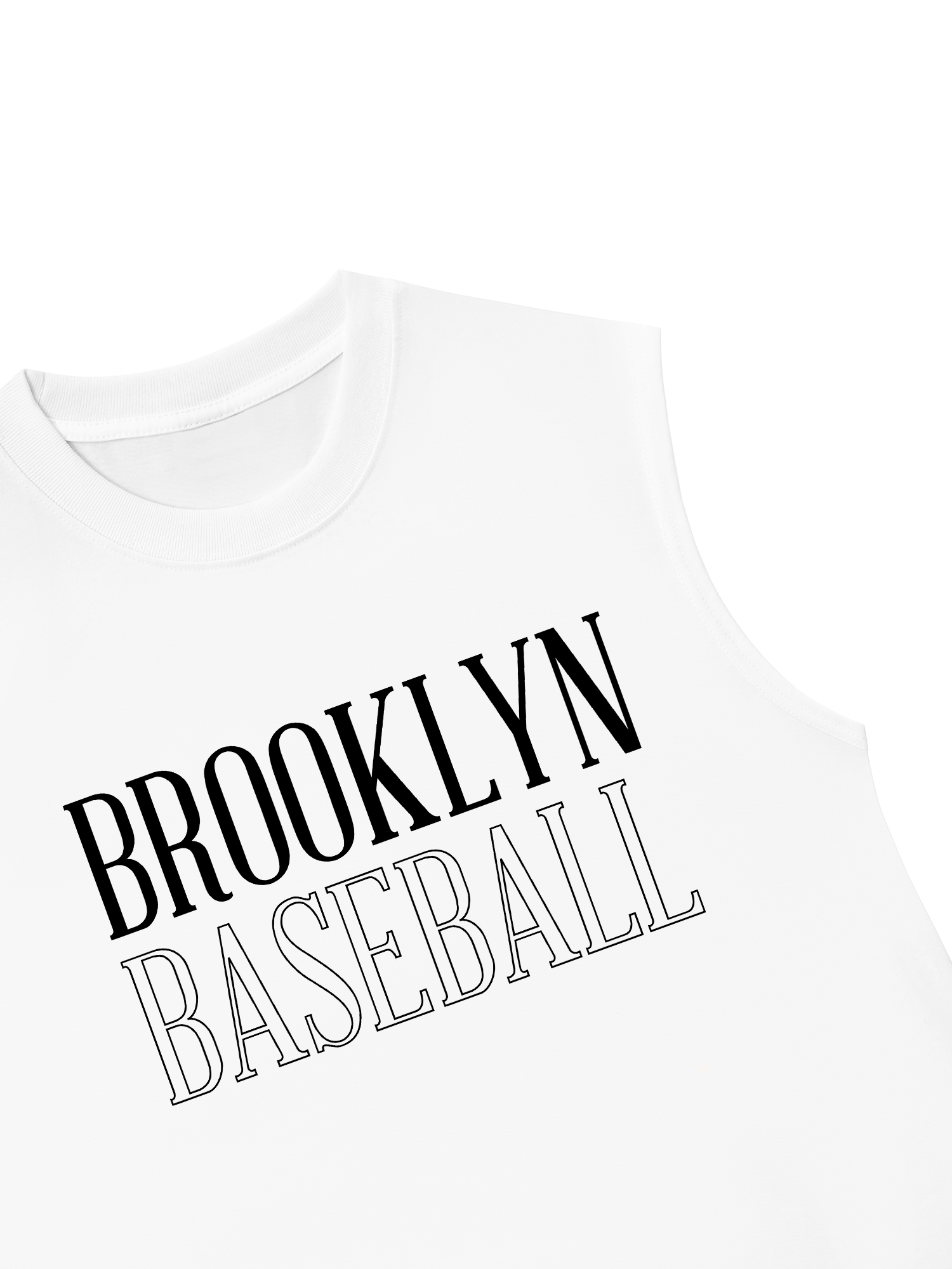 Áo Ba Lỗ Relaxed Fit Baseball Basic Brooklyn