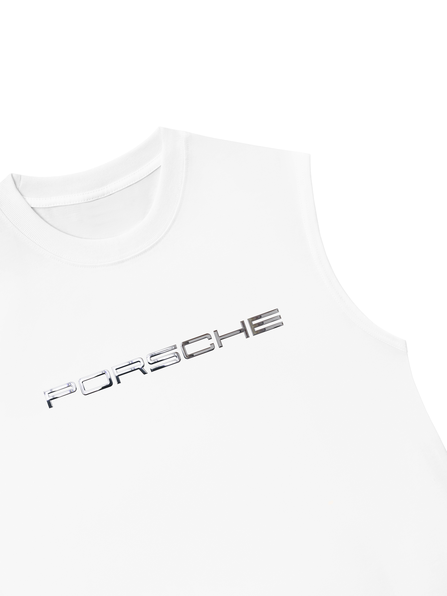 Áo Ba Lỗ Relaxed Fit Porsche Chrome Typo