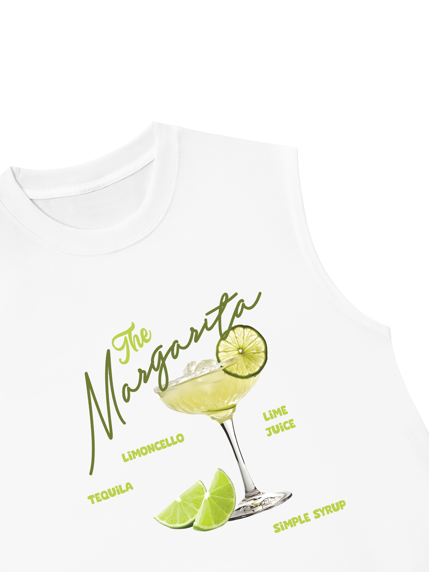 Áo Ba Lỗ Relaxed Fit The Margarita Lime