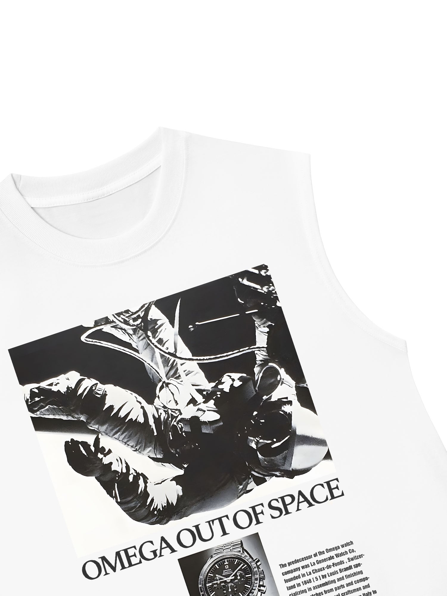 Áo Ba Lỗ Relaxed Fit Watch Watch Omega Out Of Space