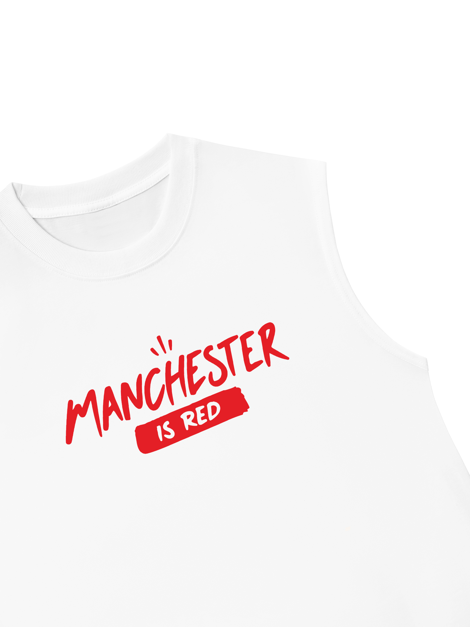 Áo Ba Lỗ Relaxed Fit Manchester Is Red